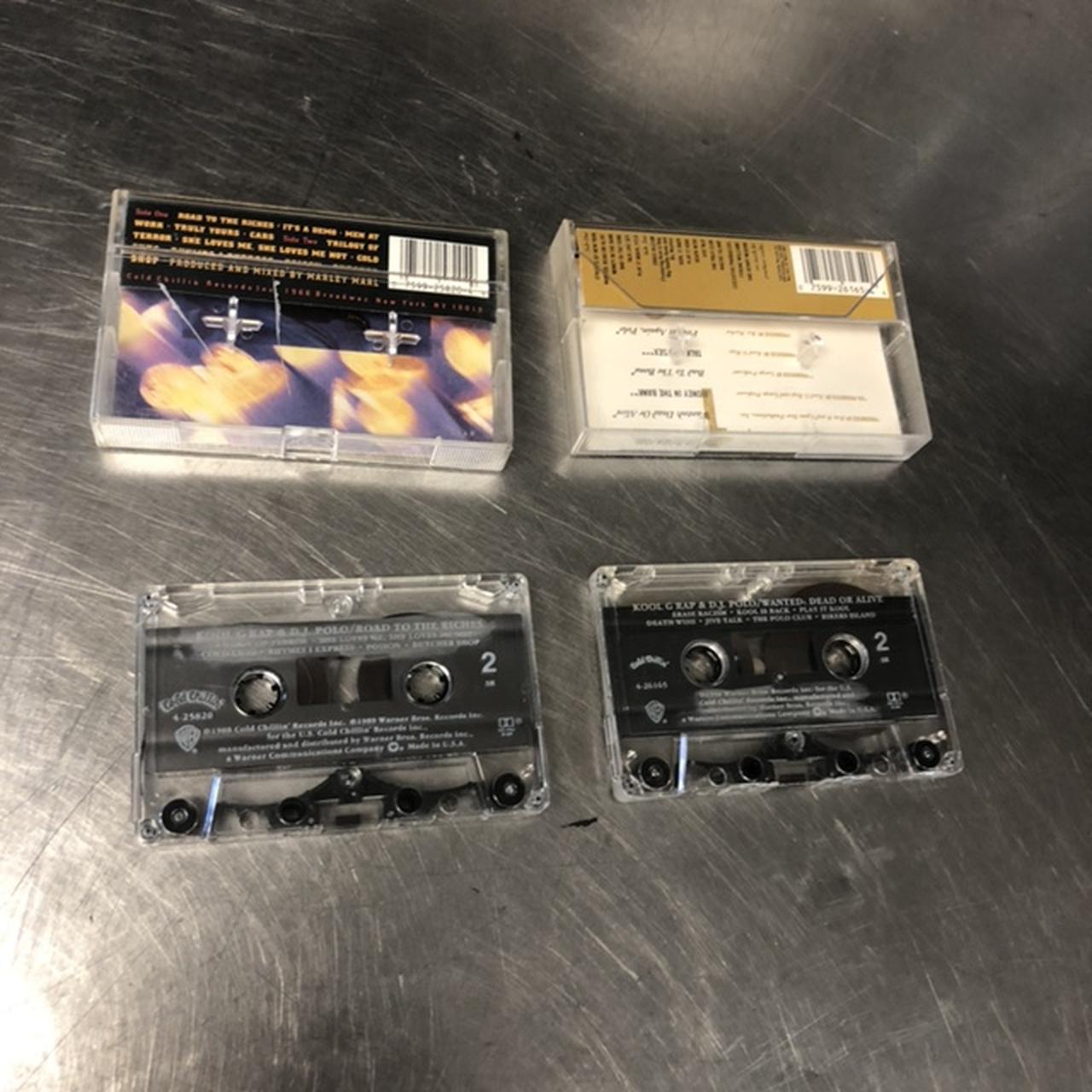 Vintage Rare Kool G rap and DJ polo 2fer Cassette...