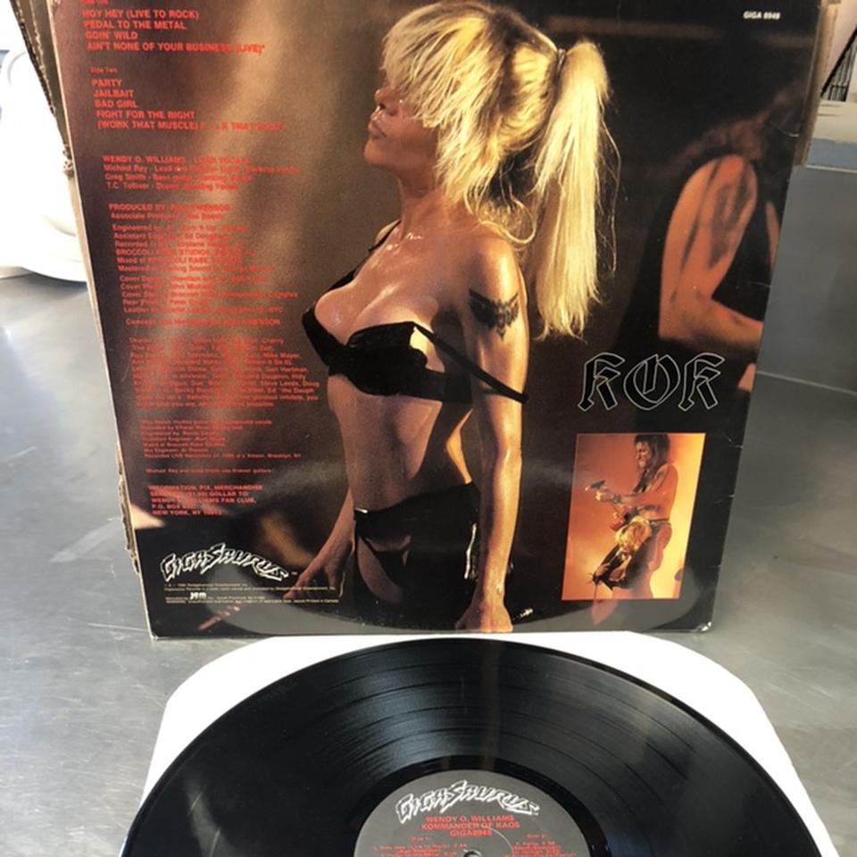 Vintage Rare Wendy O Williams (plasmatics) kommander... - Depop