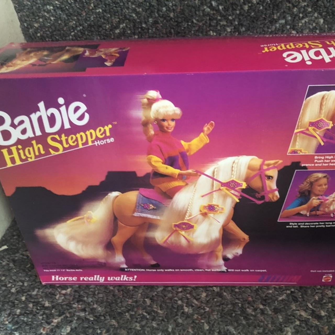 Barbie high stepper online horse