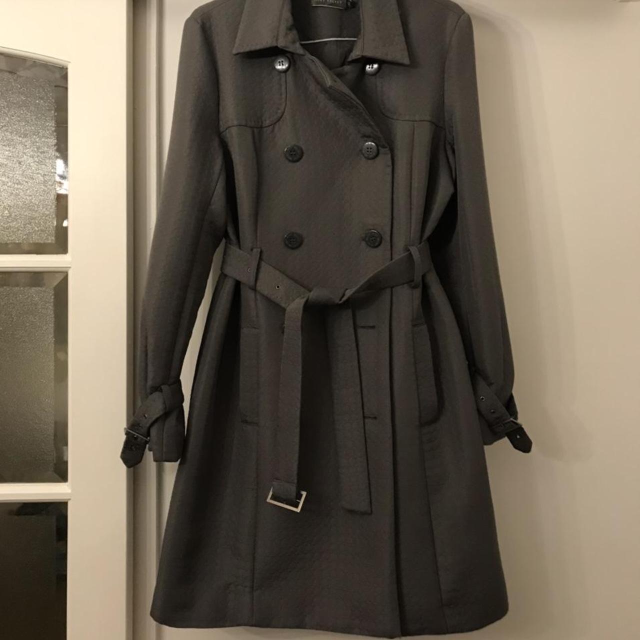 mint velvet grey coat