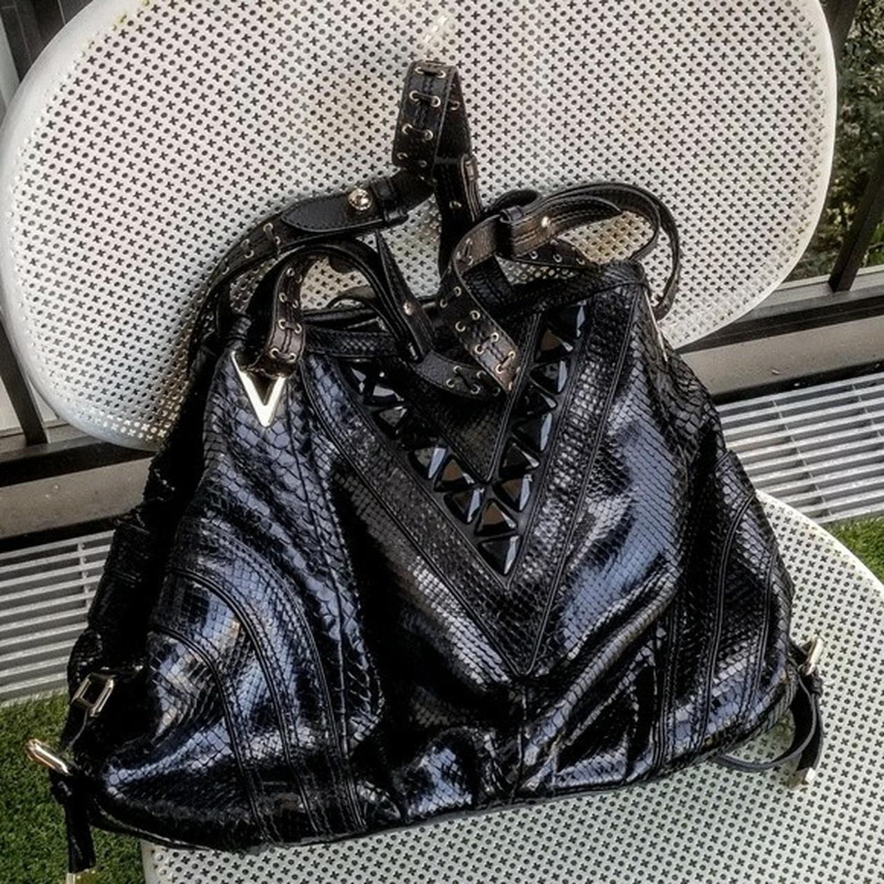 Versace on sale python bag