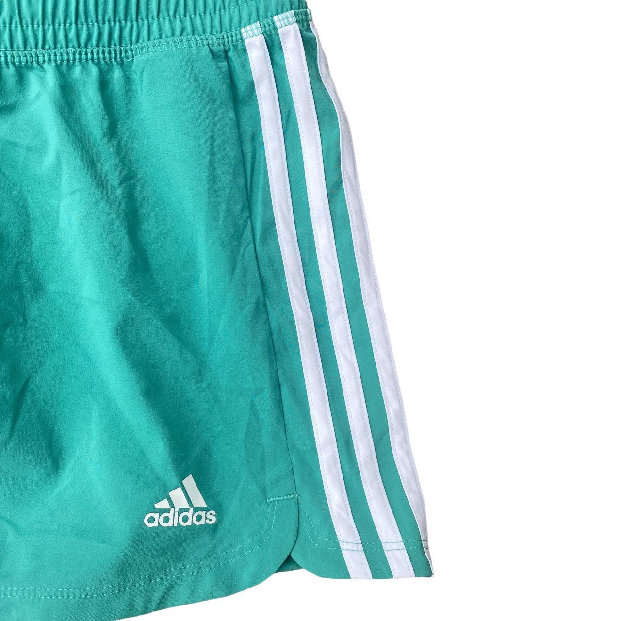 adidas mint green shorts