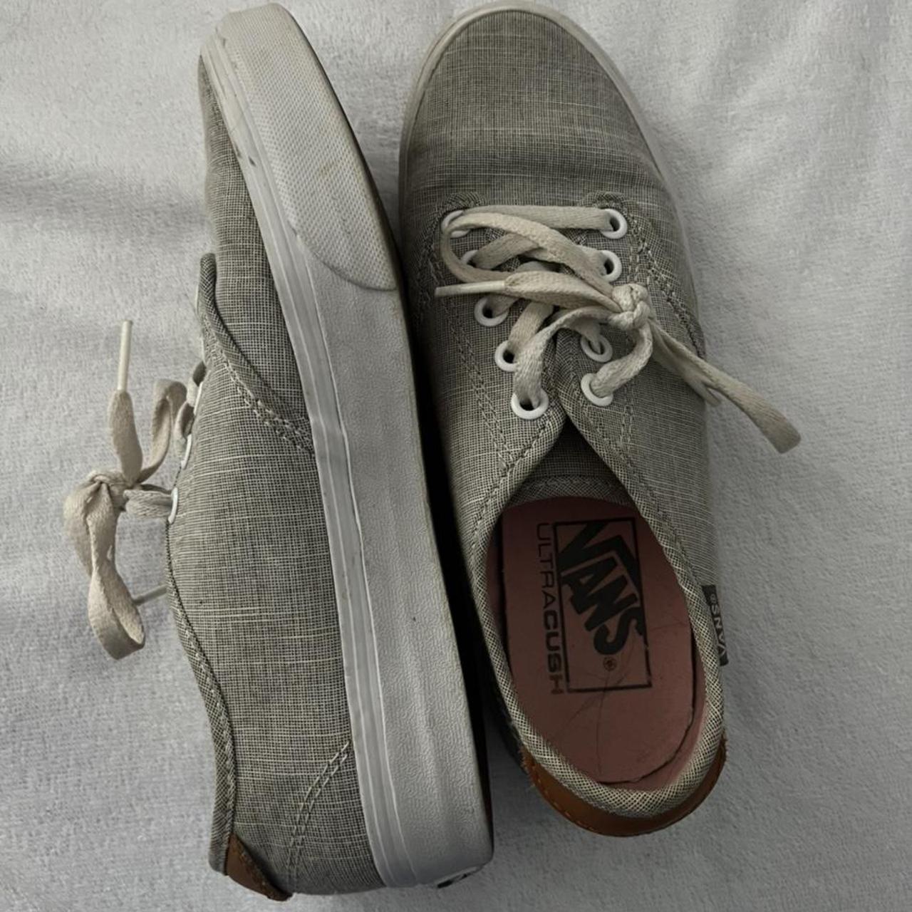 Grey and sales pink vans womens