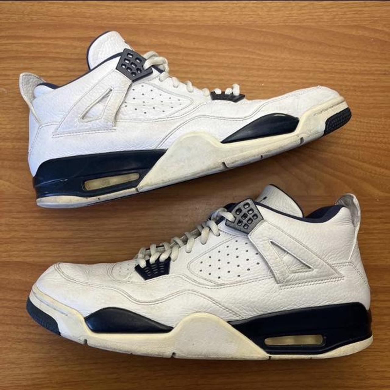 Nike Air Jordan 4 IV Retro LS Legend Blue Columbia | Depop