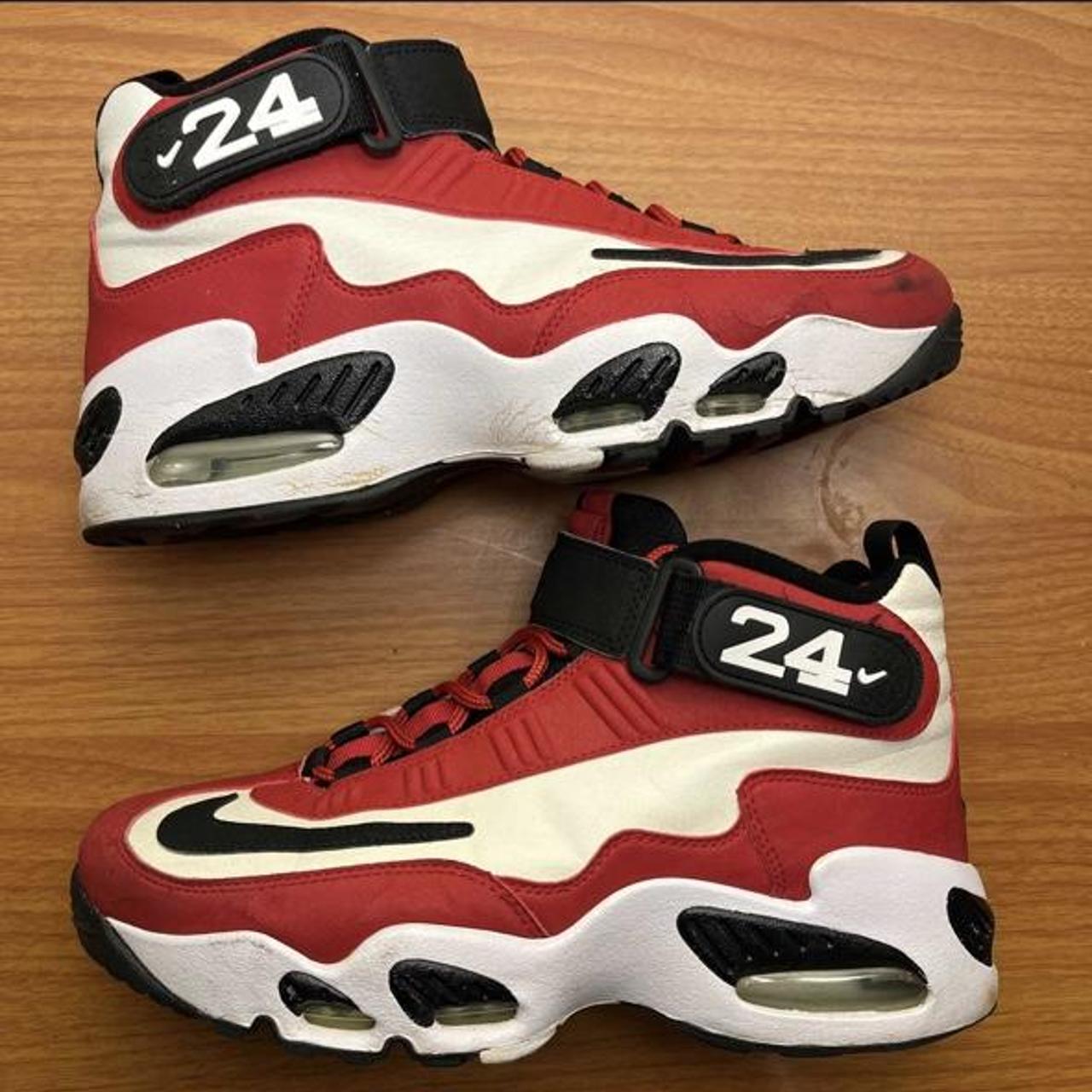 Nike Air Griffey Max 1 Cincinnati Reds Size 8.5... - Depop