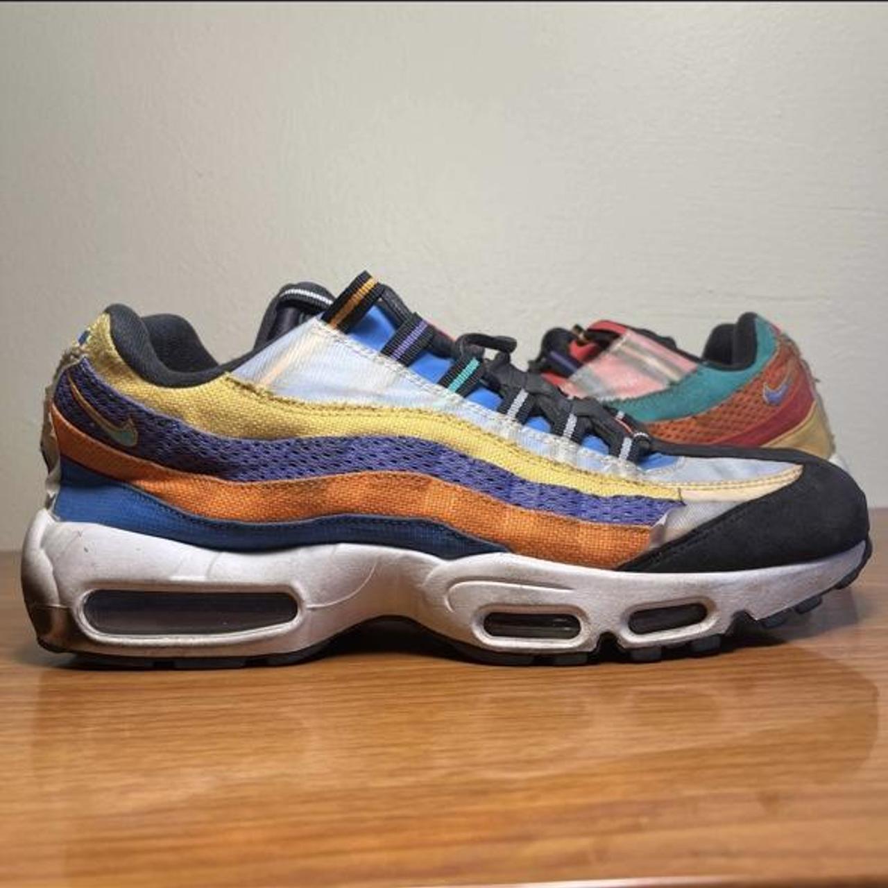 Air max 95 black outlet history month men's shoe