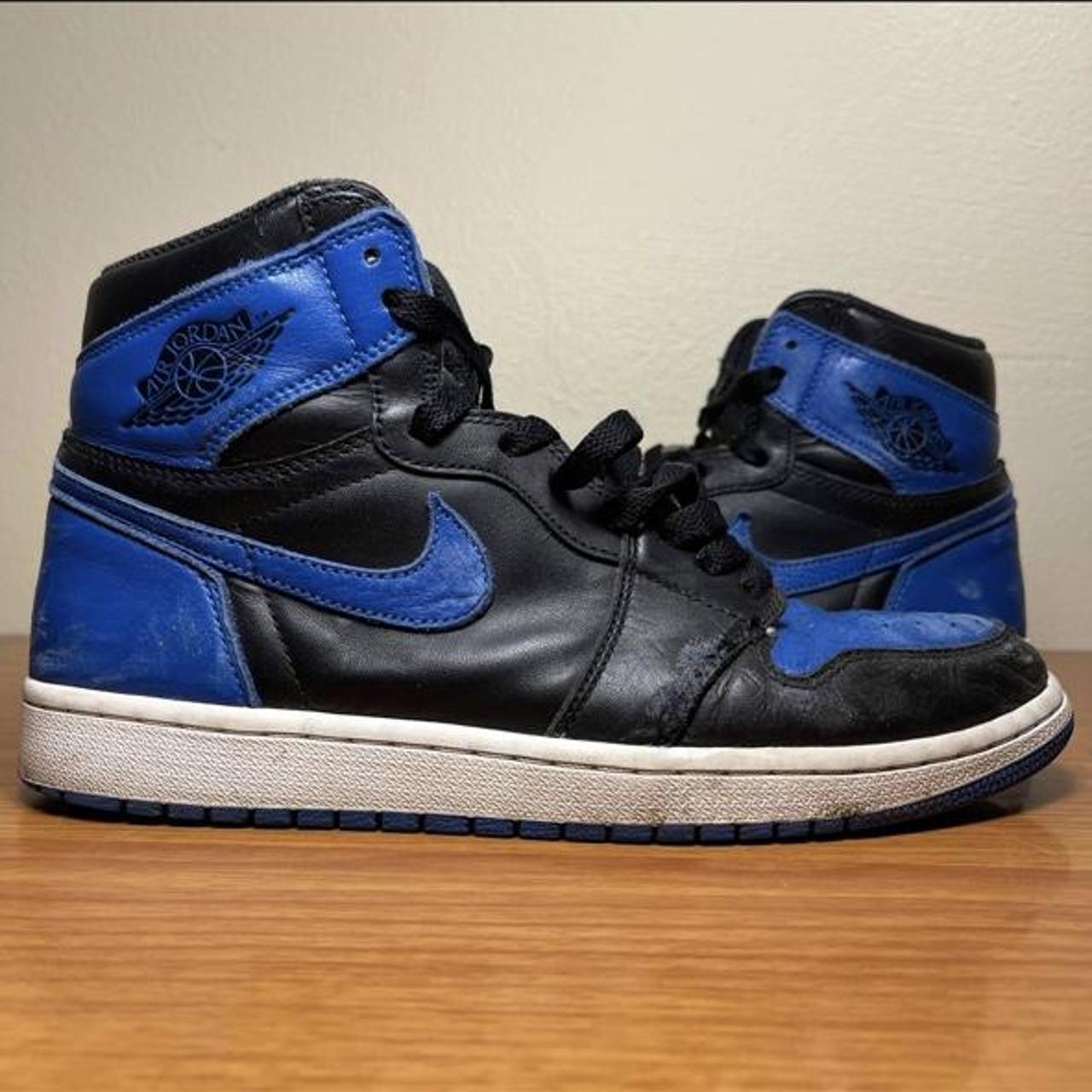 Nike Air Jordan 1 Retro High OG Royal 2017 Size 9.5... - Depop