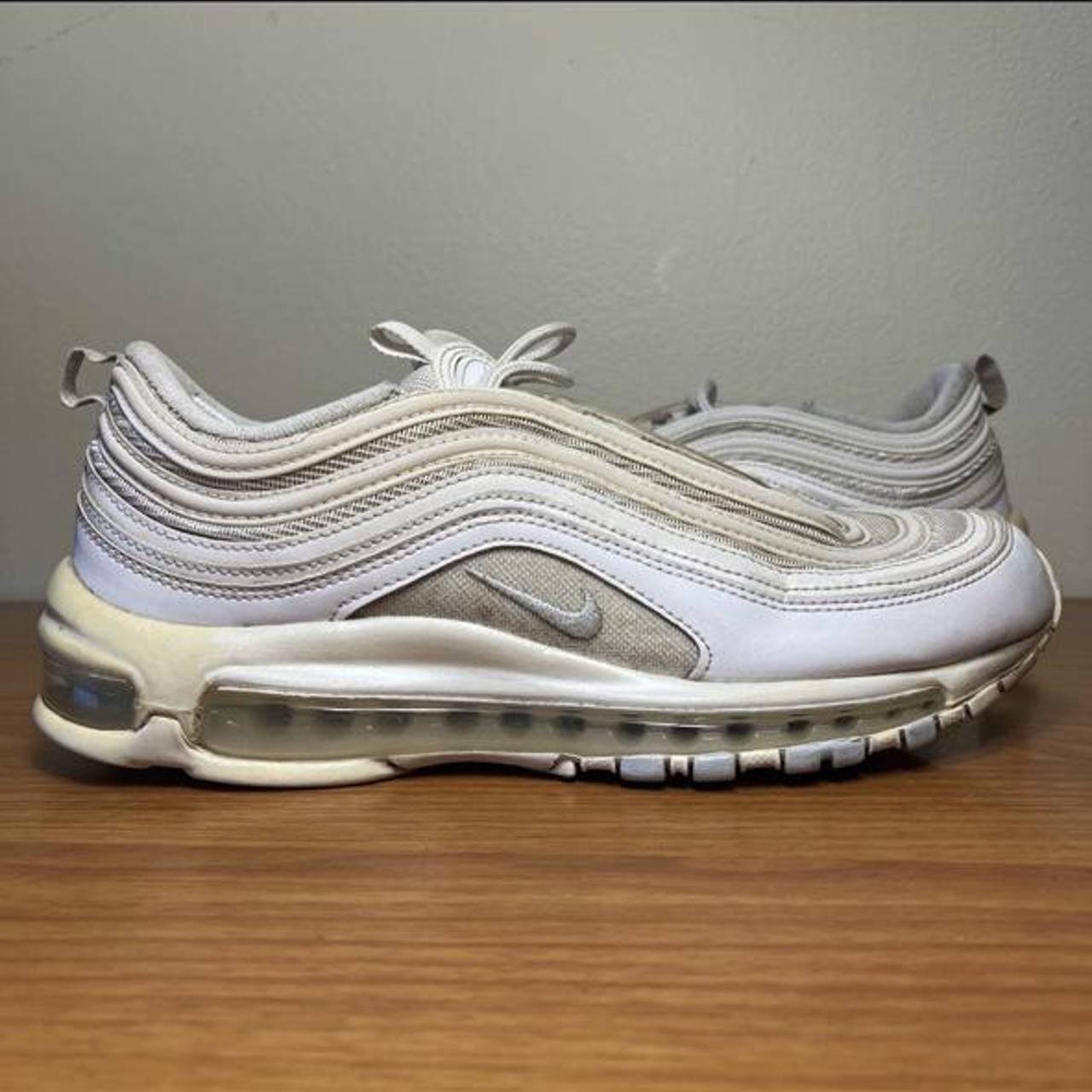 Nike air max 97 trainers reflective silver black store pure platinum