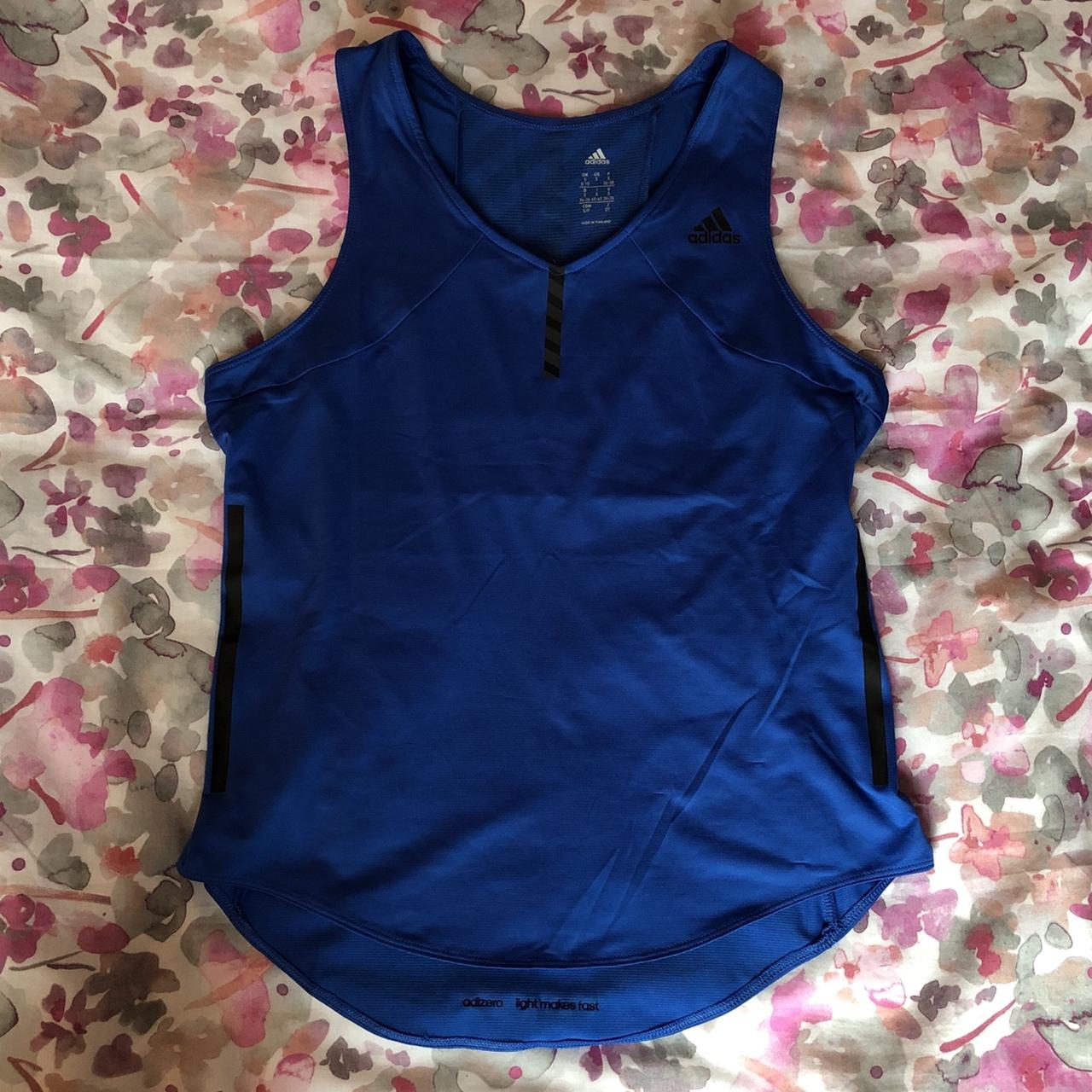 Adidas Women's Blue Vest | Depop