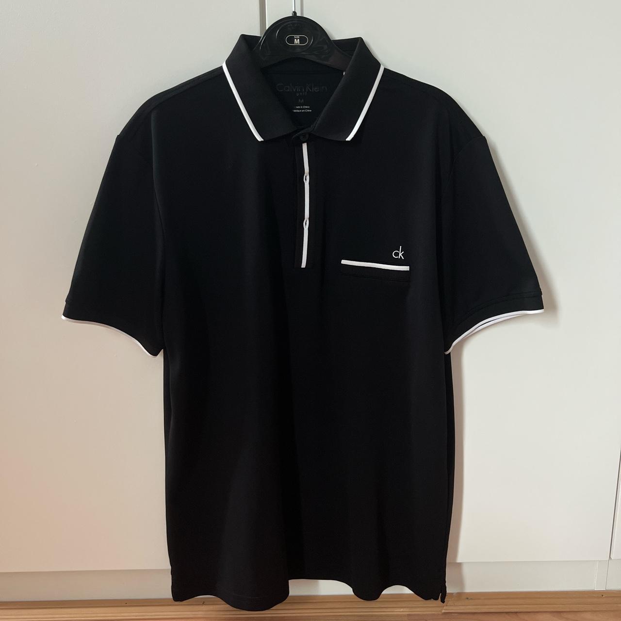 Mens Black Polo Shirts Depop