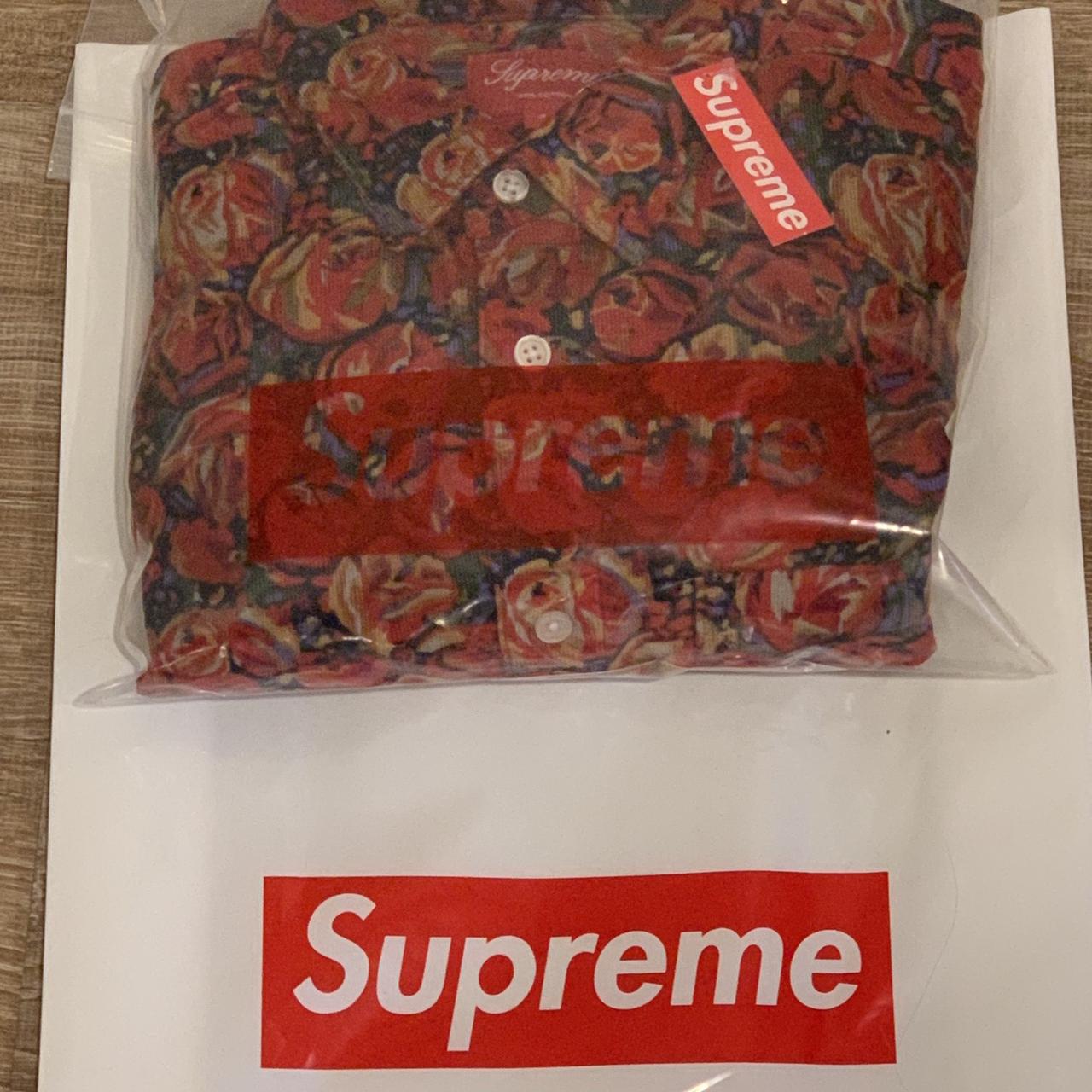 Supreme Roses Corduroy Shirt (Red), • Brand New never...