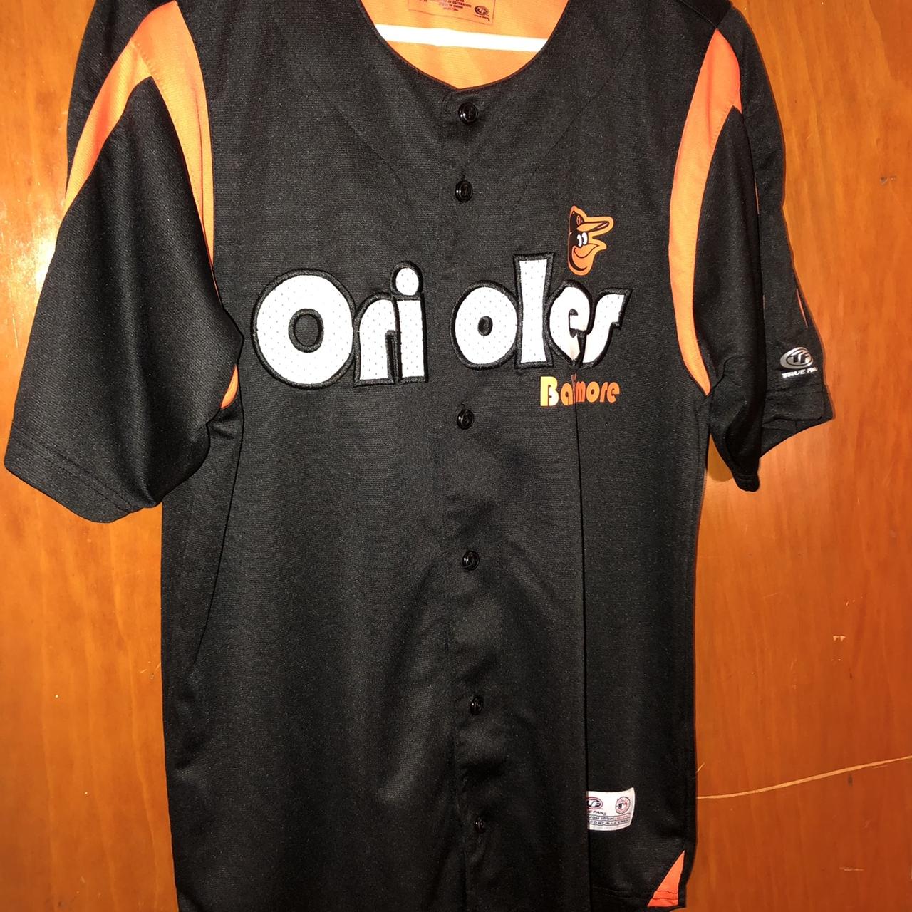 True Fan Baltimore Orioles Jersey BRAND: True Fan - Depop