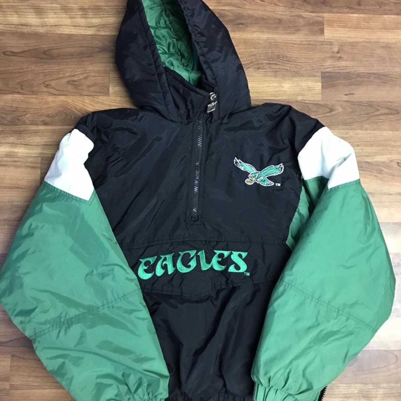 Urban Outfitters Vintage Starter Philadelphia Eagles Anorak Jacket