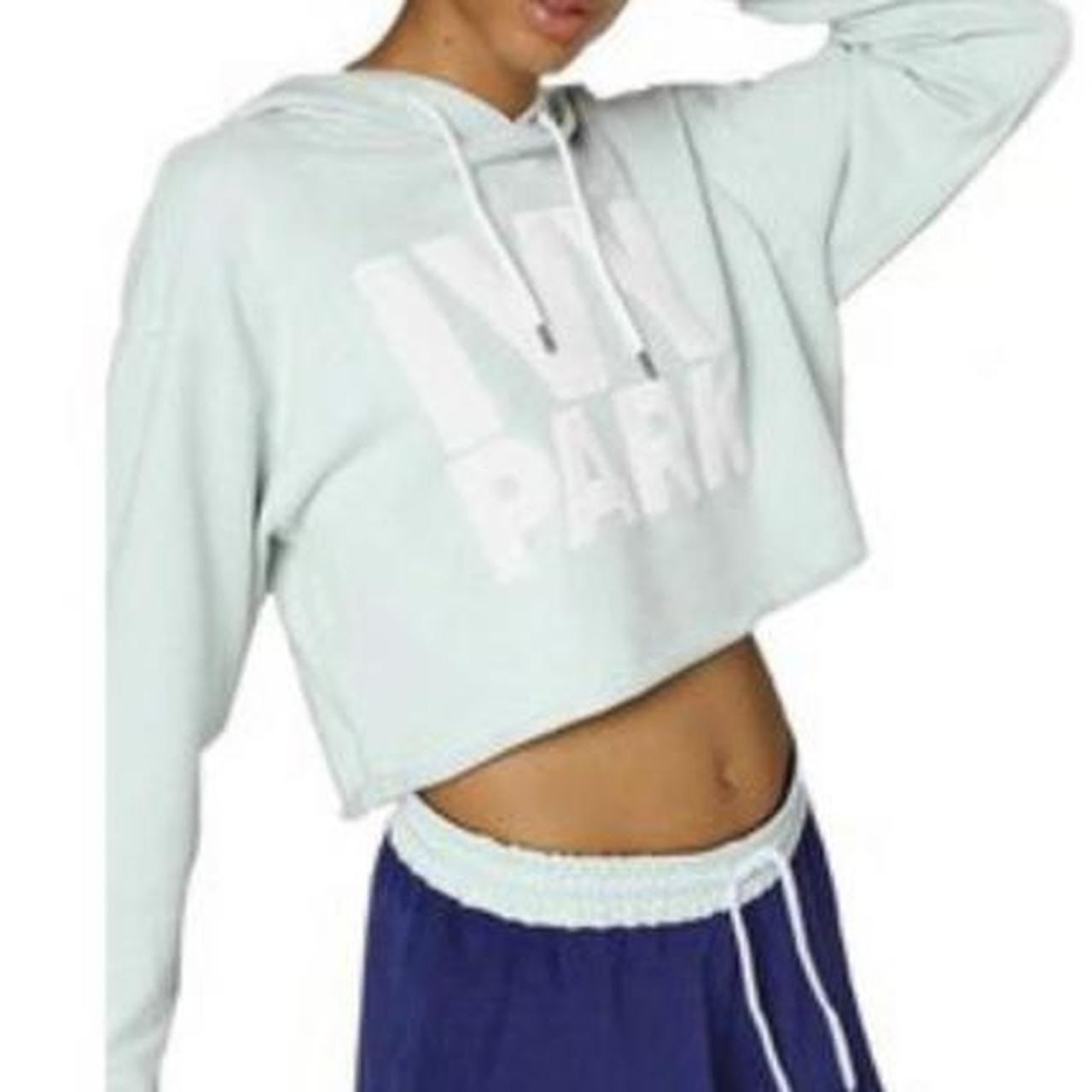 Ivy park crop online hoodie