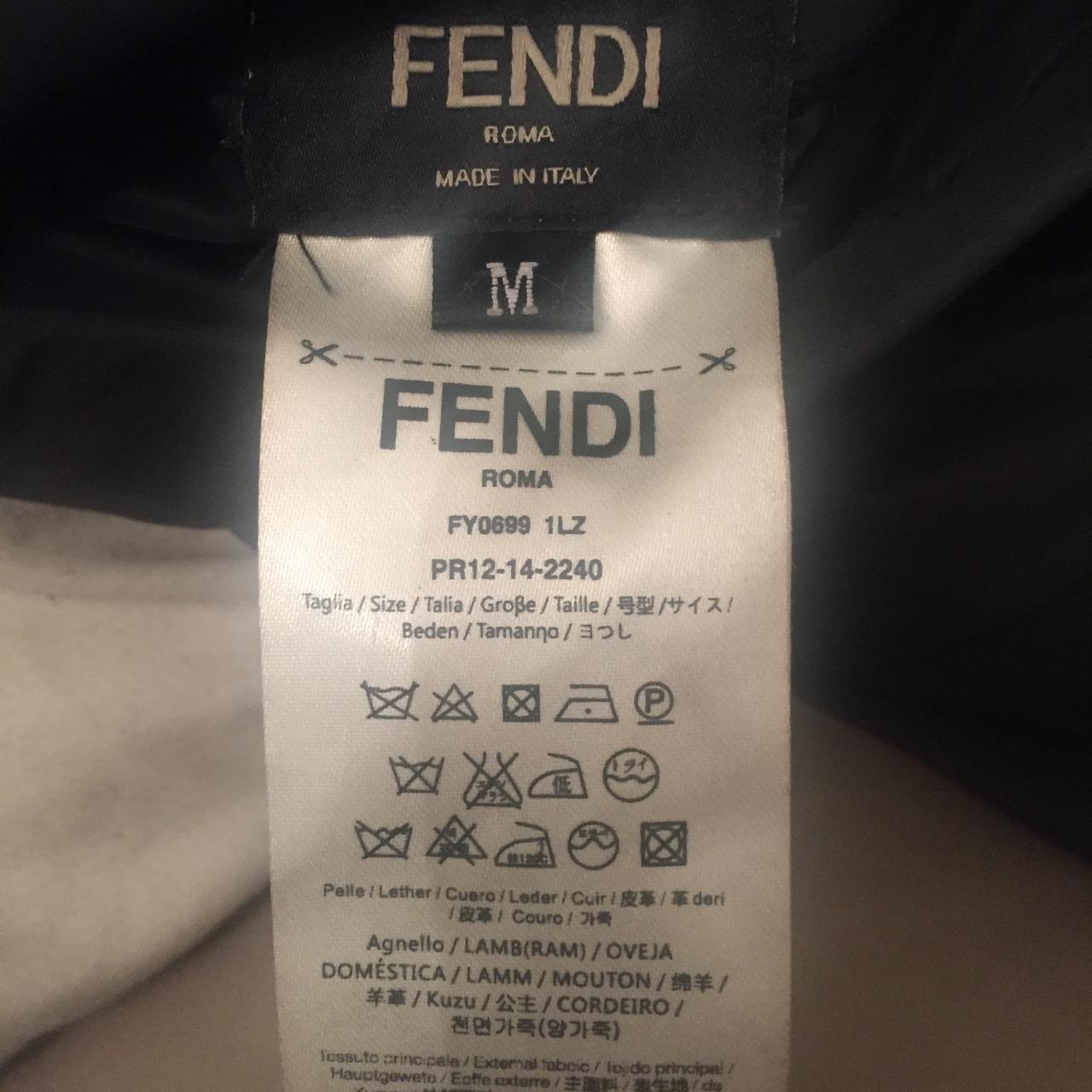 This is a reversible Fendi jacket. It comes as a - Depop