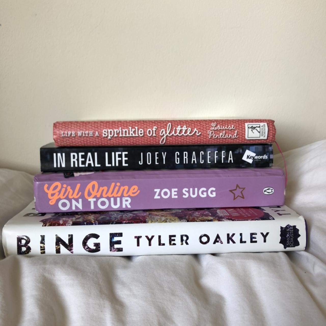 🌸YOUTUBER BOOK BUNDLE🌸 -Binge by Tyler Oakley... - Depop