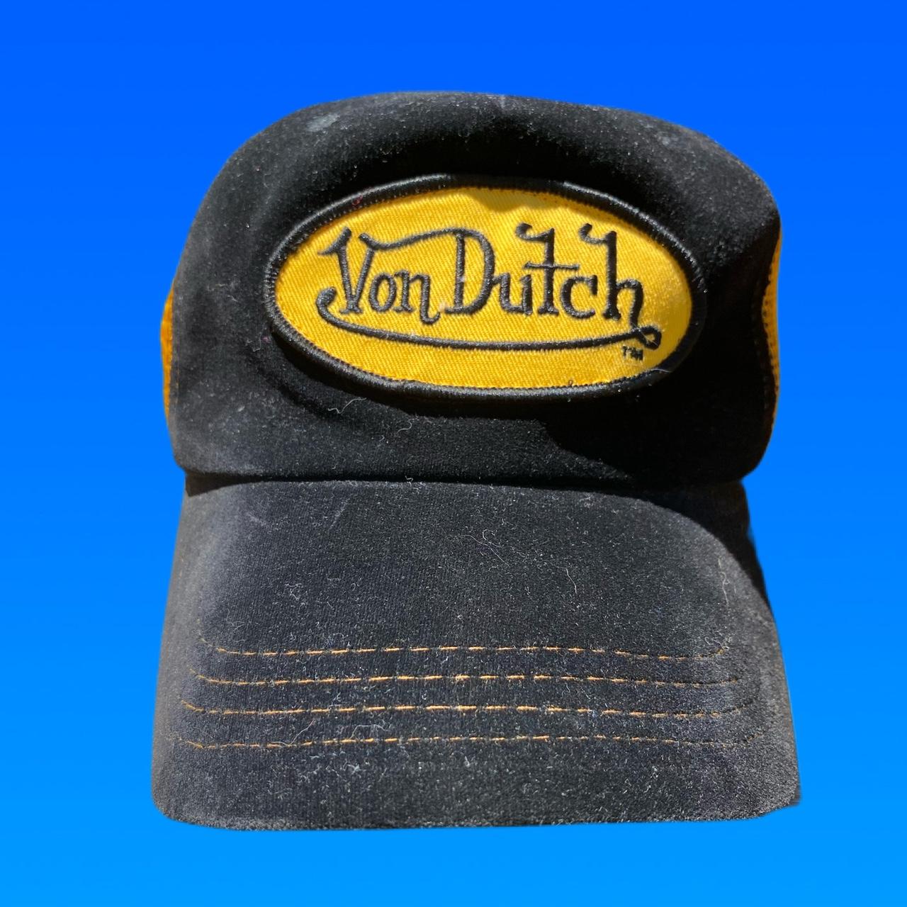 Vintage Black Von Dutch Cap / Von Dutch Cap / Von Dutch Trucker Cap / Von  Dutch Hat. Deadstock New With Tags 