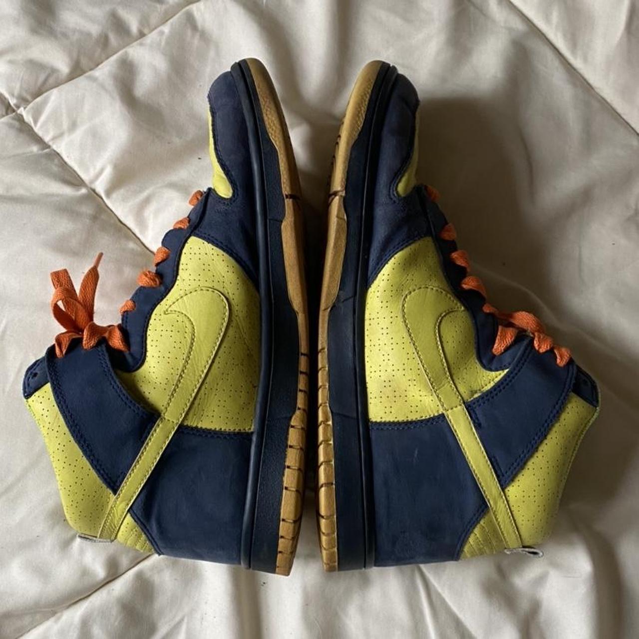 nike dunk high voltage yellow
