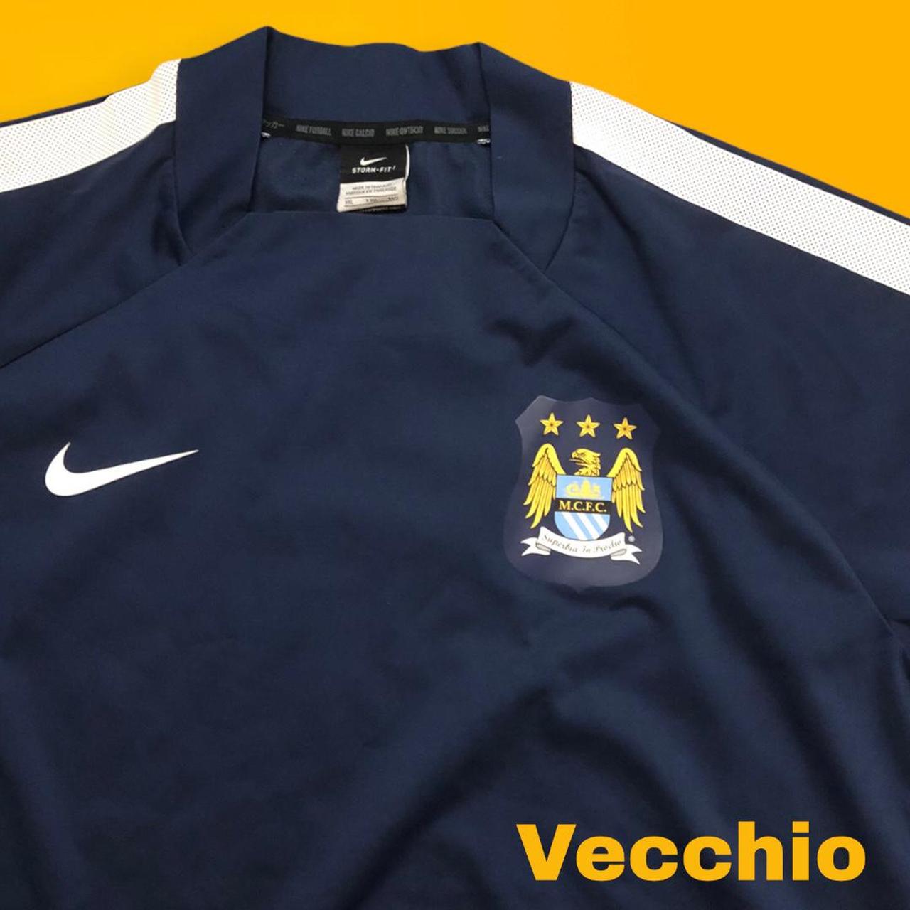 Manchester City Football Training Jumper Rain... Depop