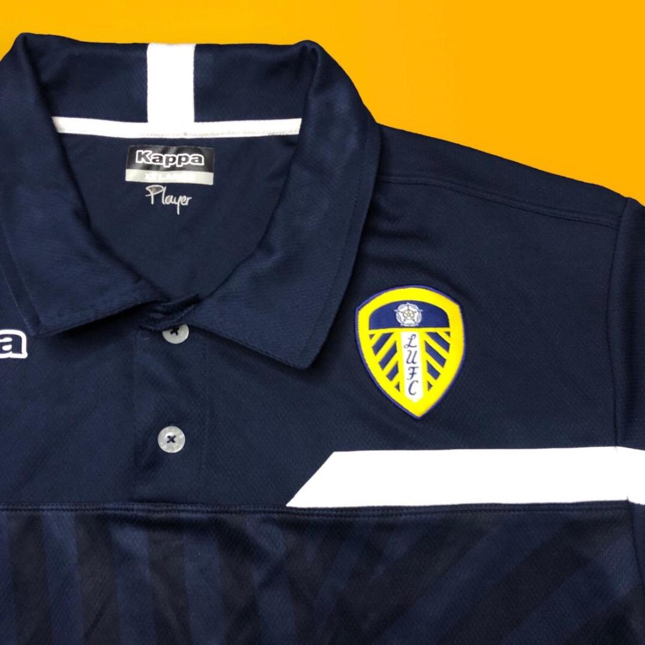 Leeds United // Navy Polo Training Shirt // Kappa //... Depop