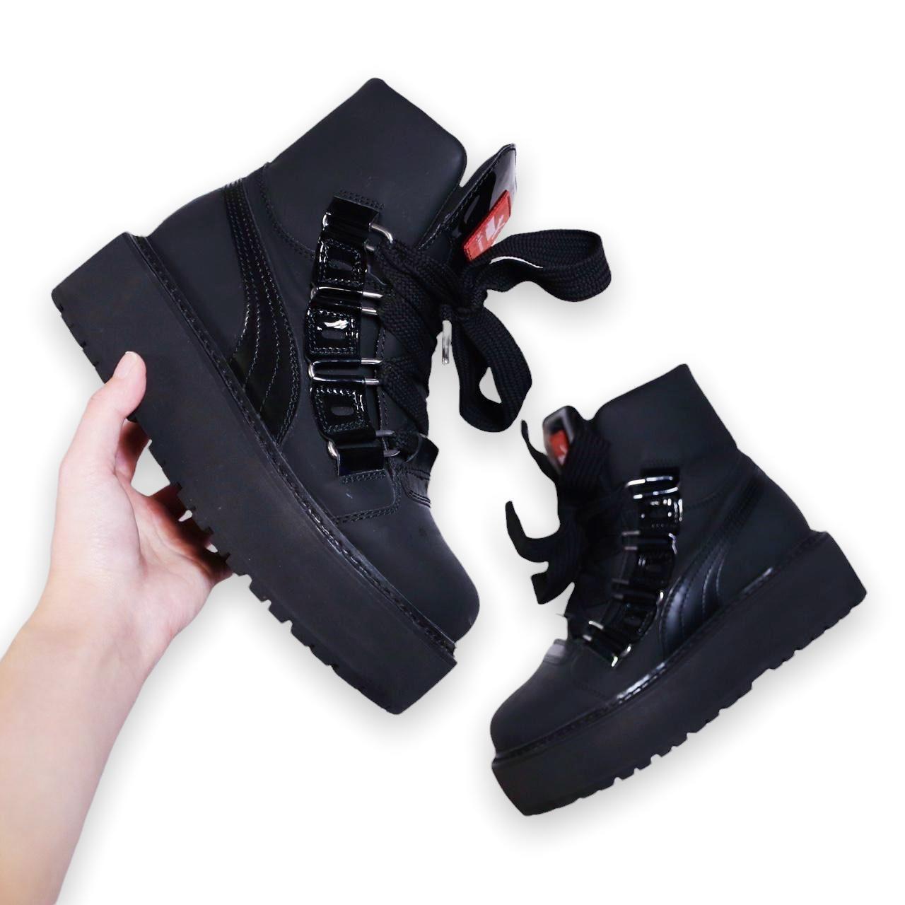 rihanna platform boots