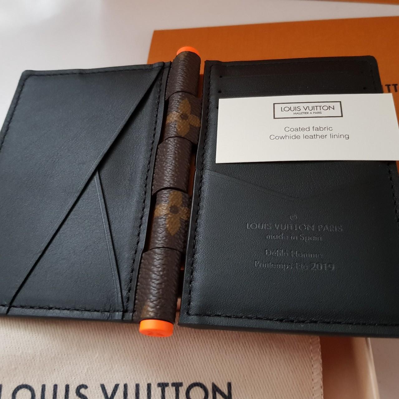 Louis Vuitton Virgil Abloh Slender Pocket Organizer