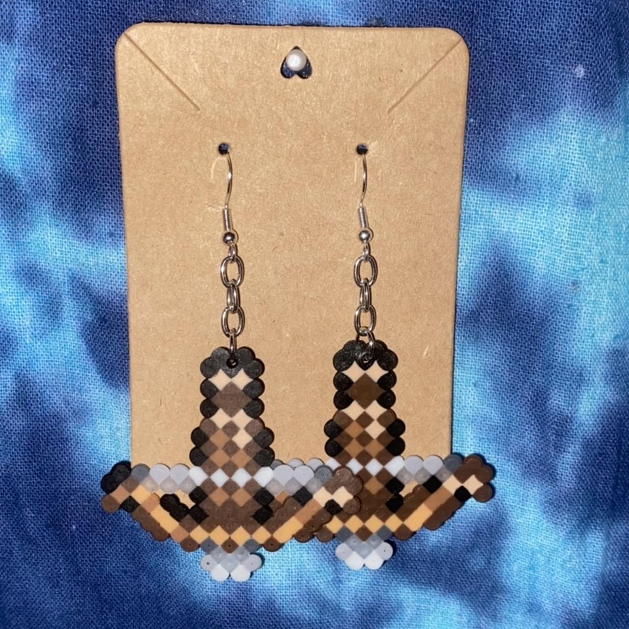 Custom) Insulin Pen Perler Bead Earrings! - Depop