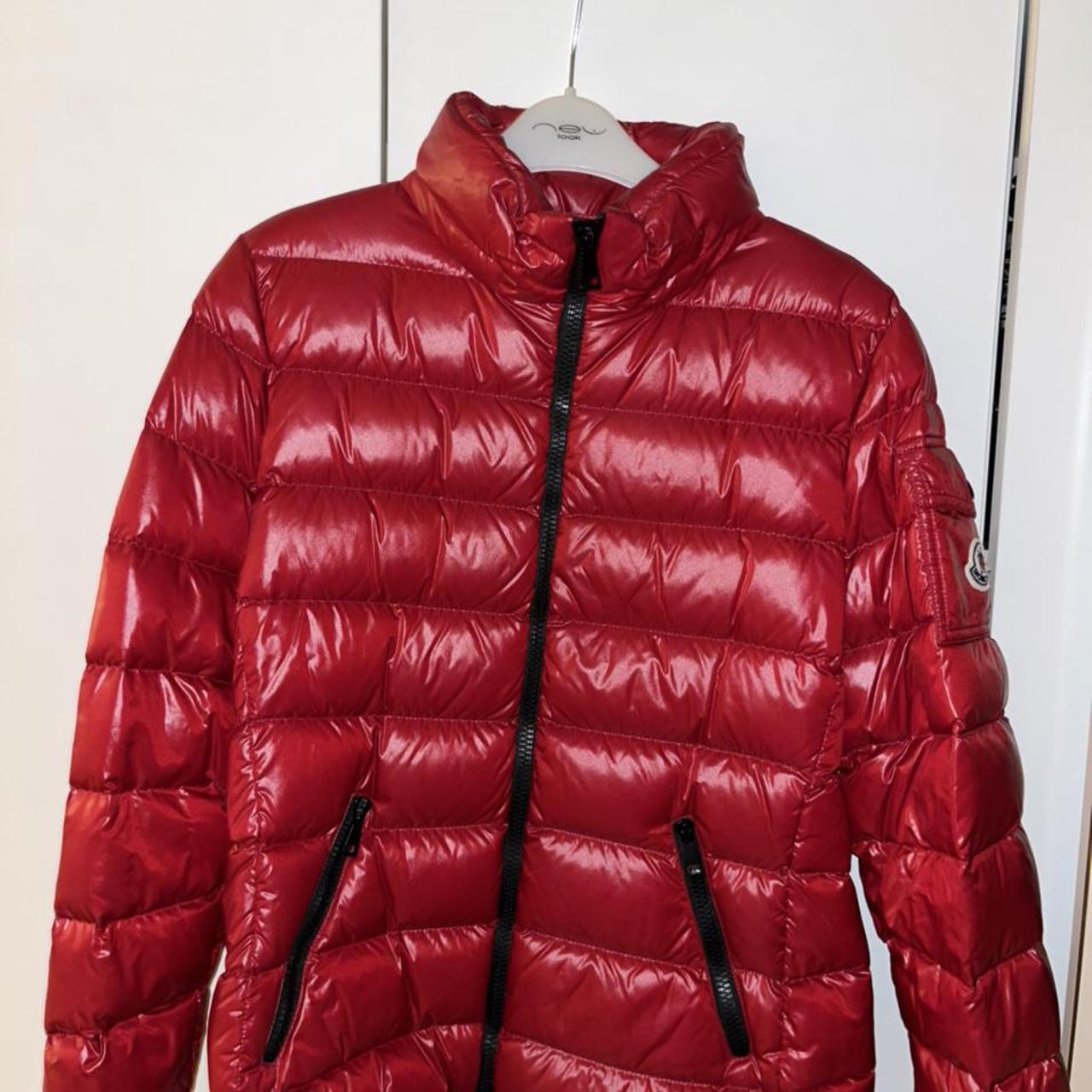 Moncler Bady Giubbotto Bady Jacket - Red - Size 2... - Depop