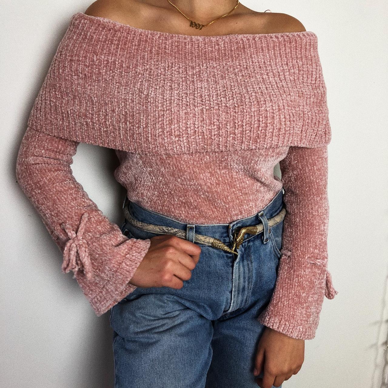 Lauren conrad off hot sale the shoulder sweater