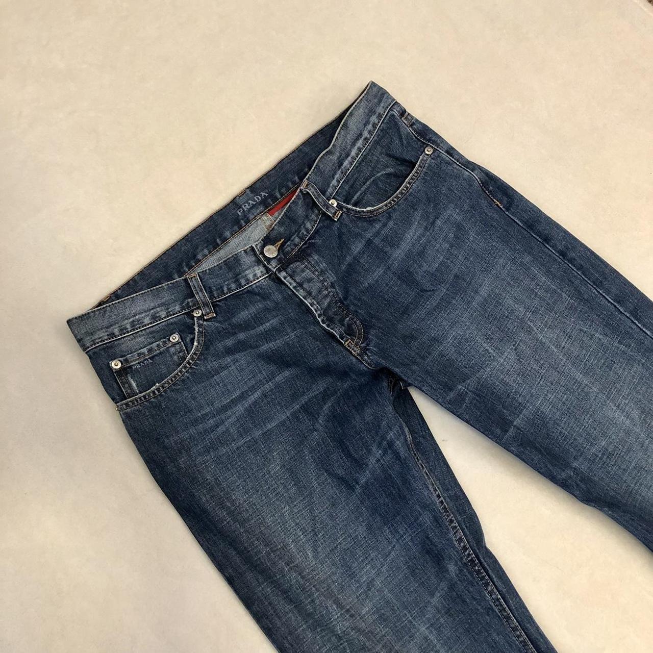 prada classic fit jeans