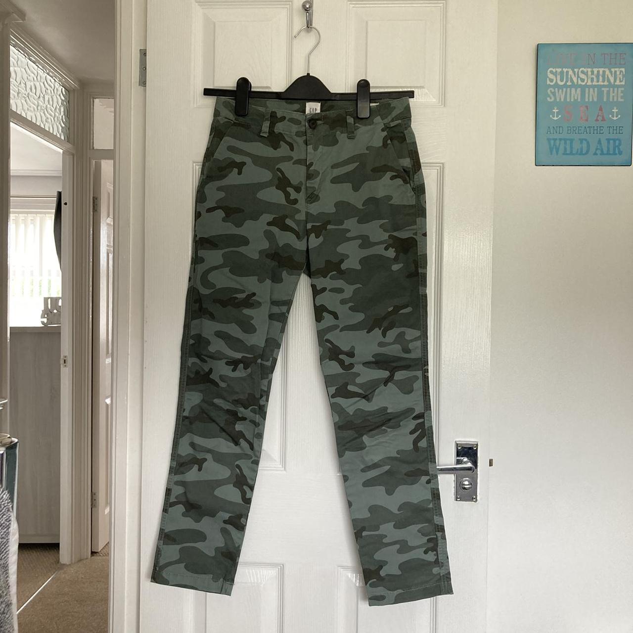 Women's Green and Khaki Trousers | Depop