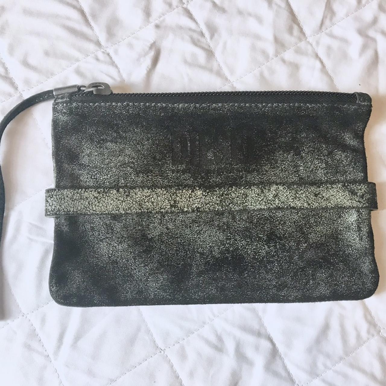 Diesel small leather clutch // intentionally... - Depop
