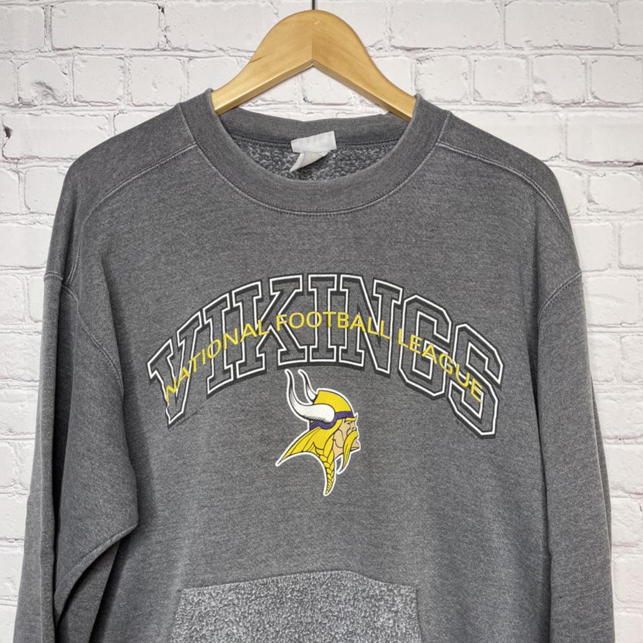 Vintage 90's Viking Football Crewneck Sweatshirt