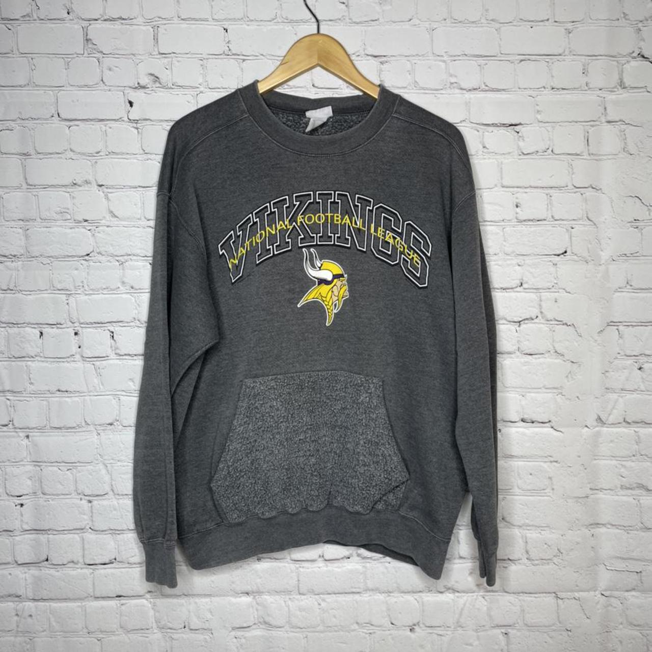 Vintage 90's Viking Football Crewneck Sweatshirt