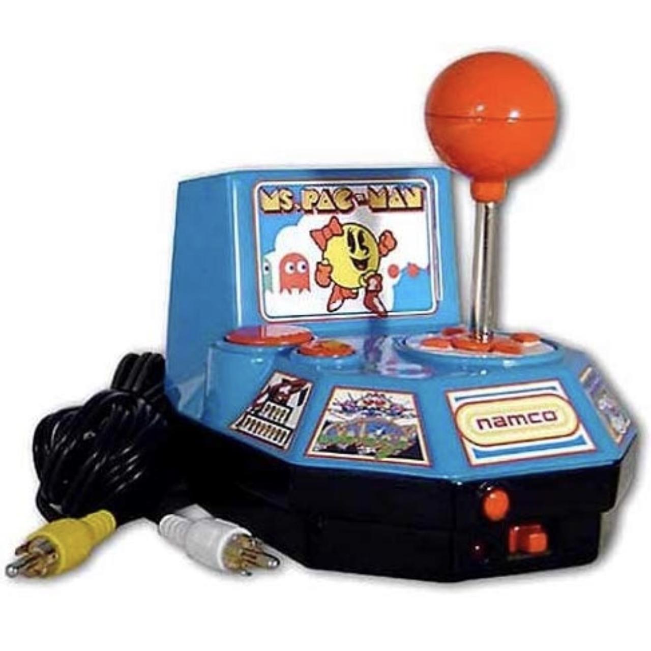 Jakks Pacific Ms. Pac Man Plug and Play 5 in 1... - Depop