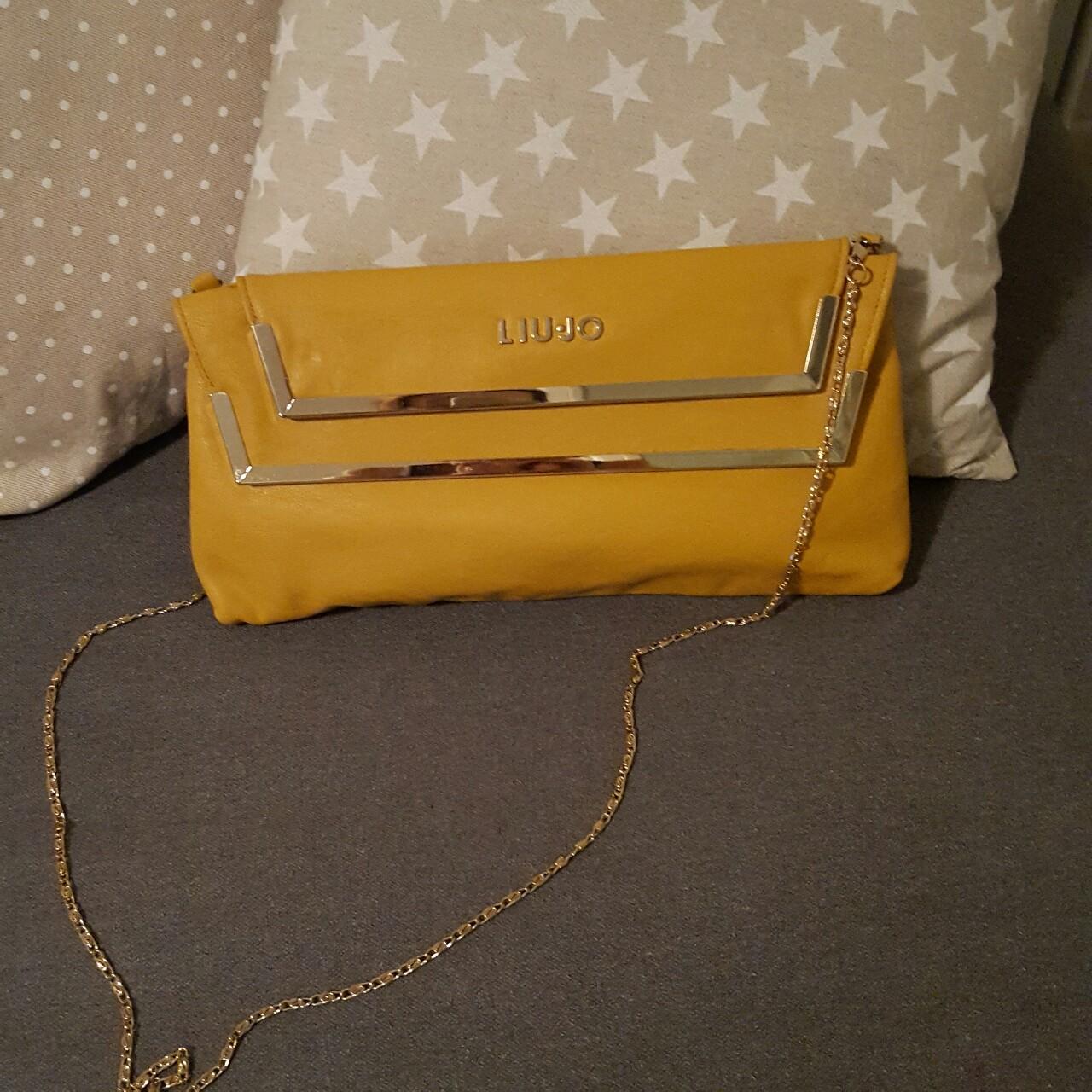 Pochette giallo store ocra