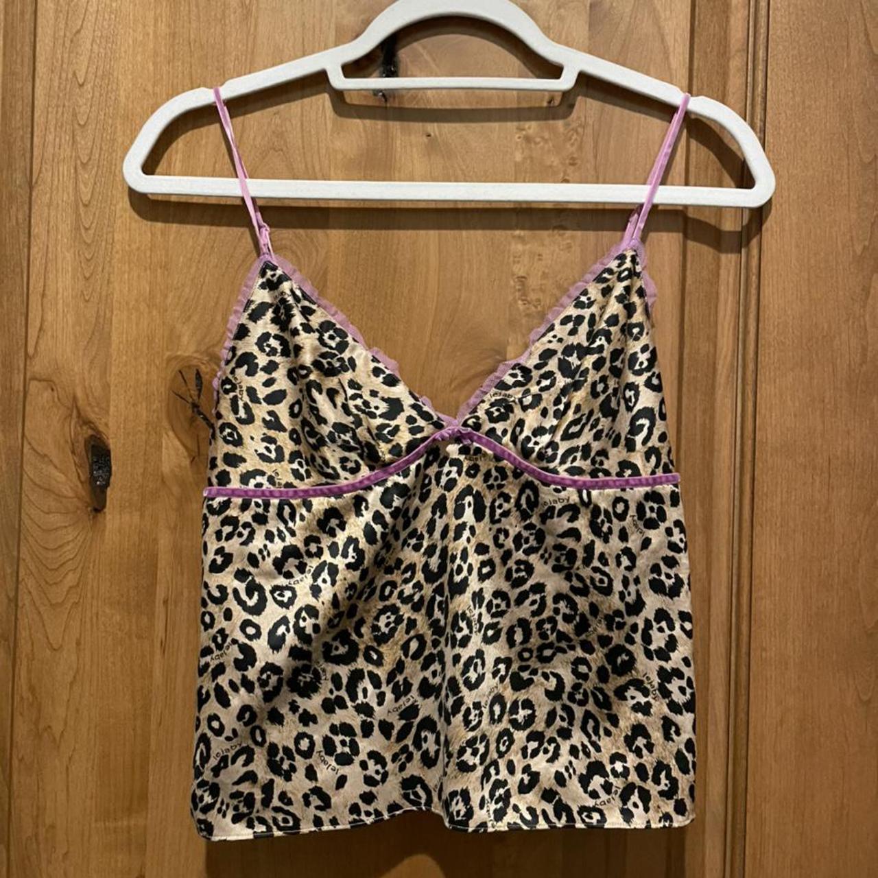 cheetah tank top my favorite shirt ever such cute... - Depop