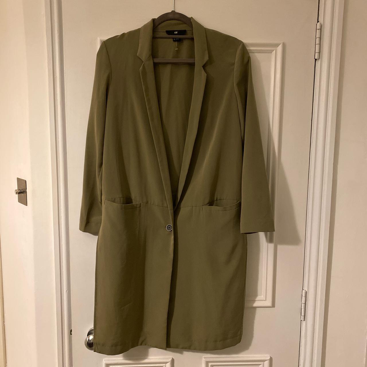 khaki duster jacket