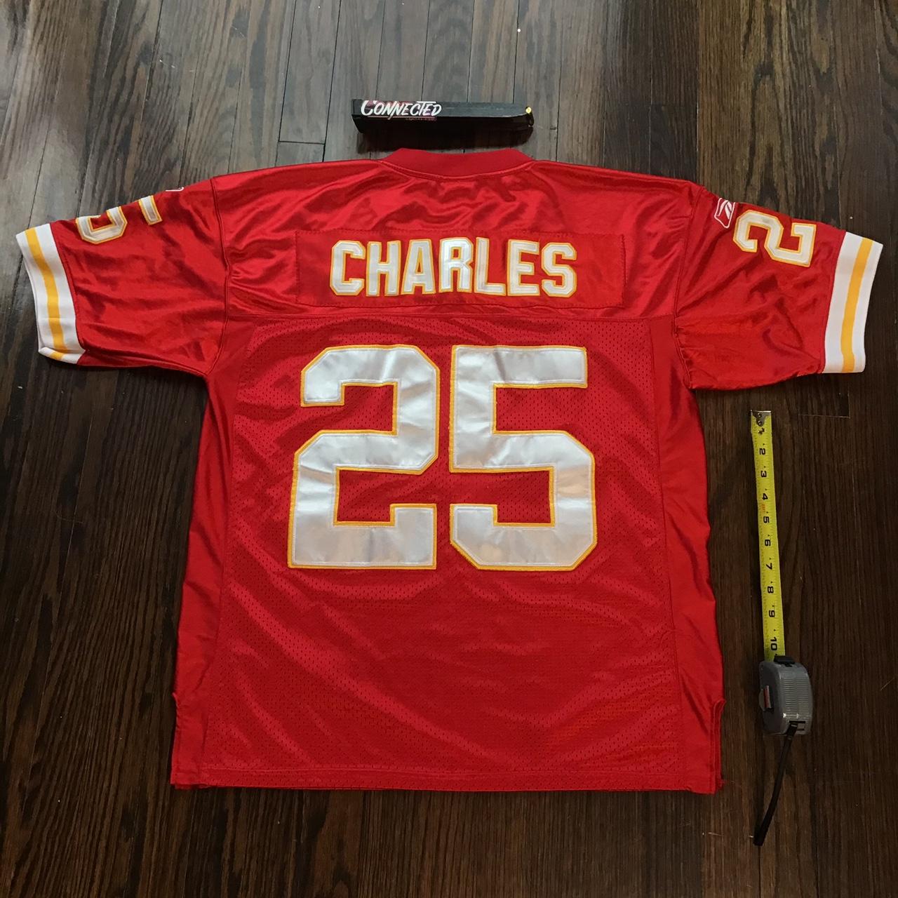 Reebok Women's NFL Kansas City Chiefs Jamaal Charles #25 Dazzle Jersey