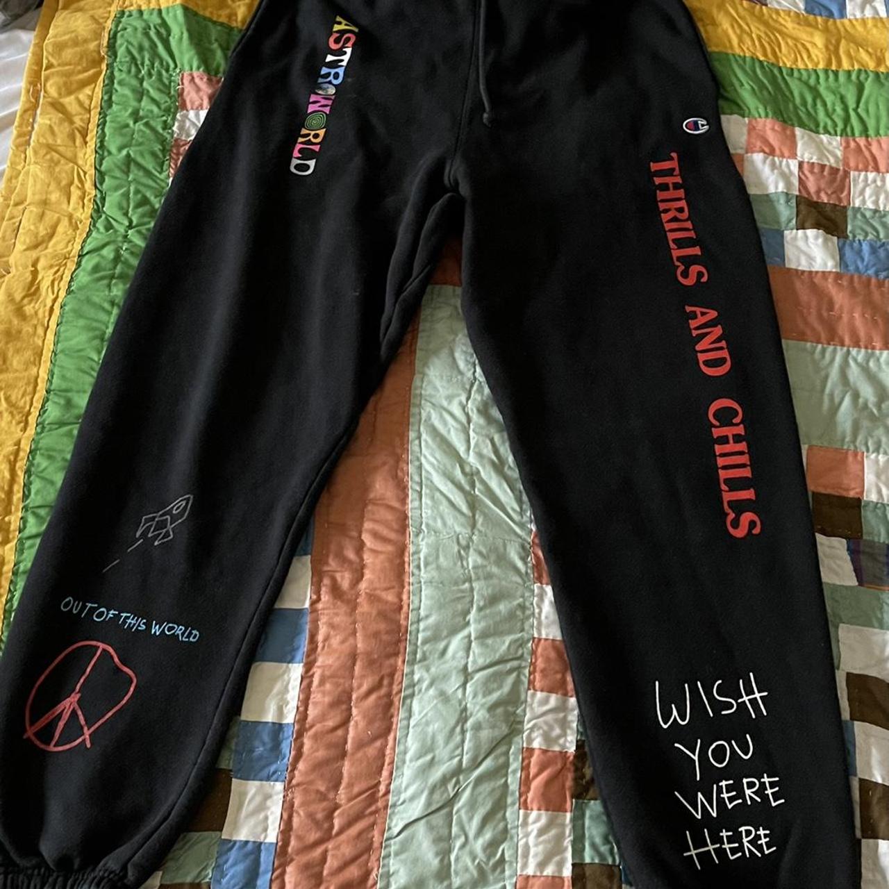 Travis Scott Astroworld Sweatpants The Original Depop