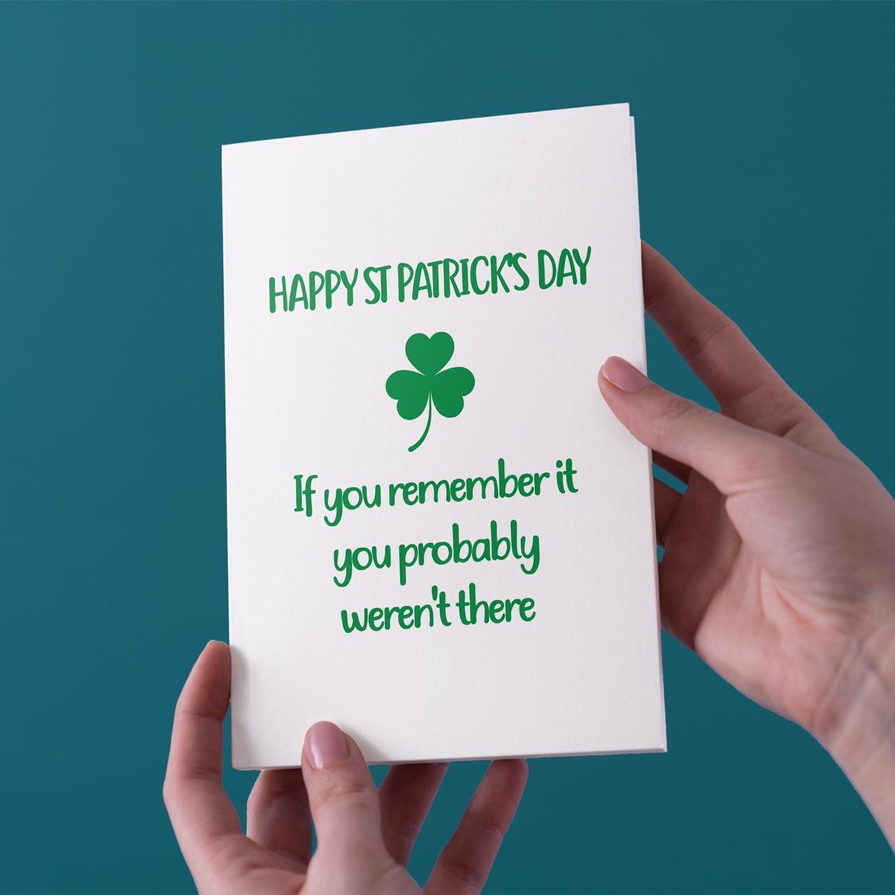 St Patricks Day Greeting Card - Free... photo