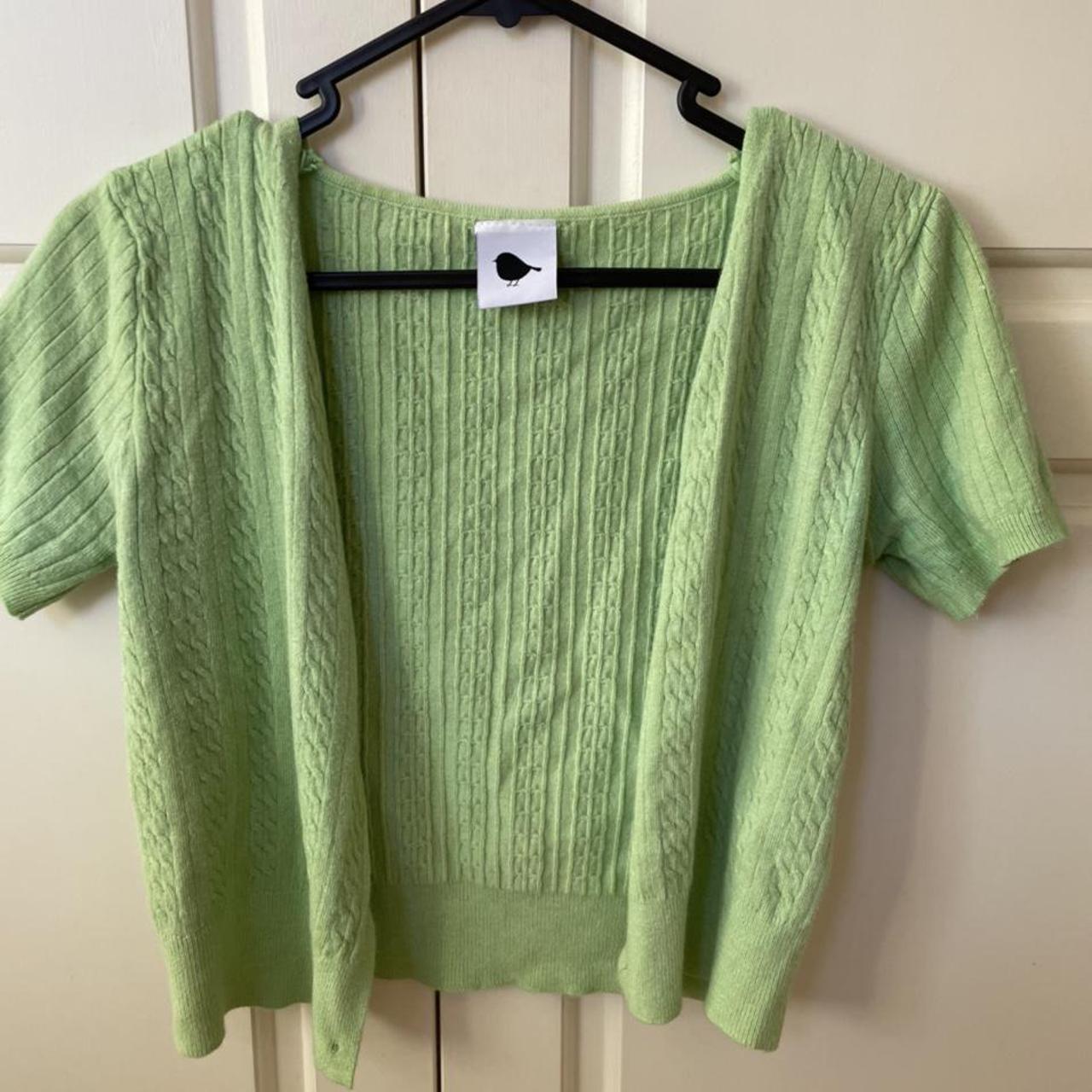 Super cute green cardigan from the cheep store. been... - Depop