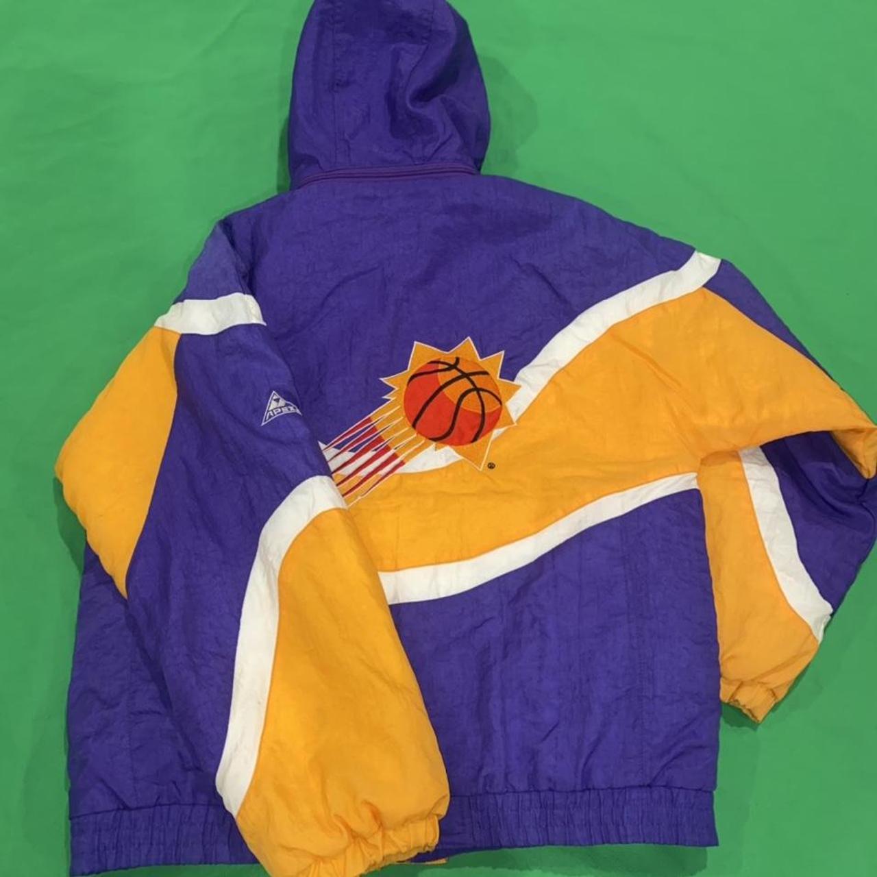Vintage 90s phoenix suns starter zip up jacket - Depop
