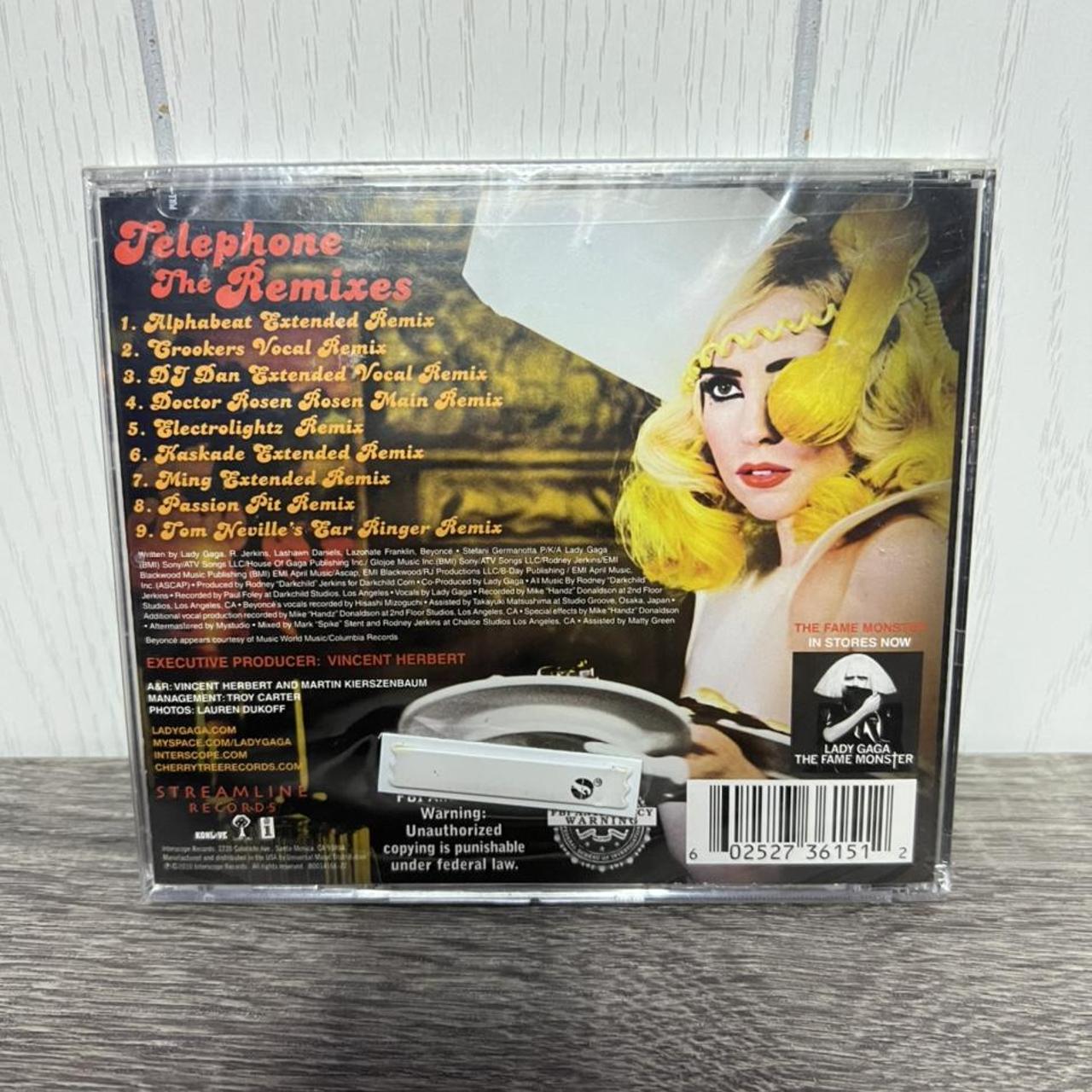 LADY GAGA & BEYONCÉ TELEPHONE THE REMIXES CD #y2k | Depop