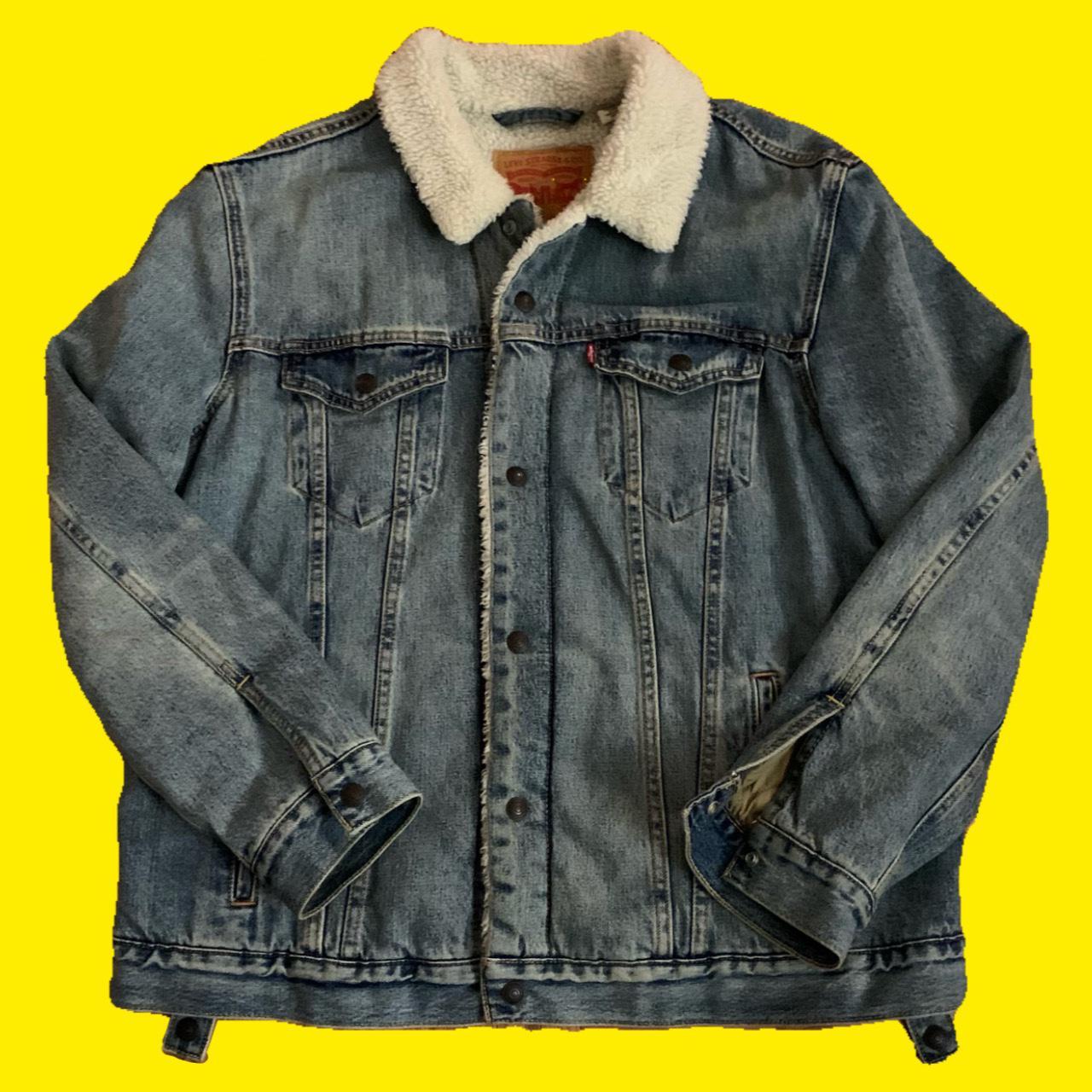 levis fur lined jacket