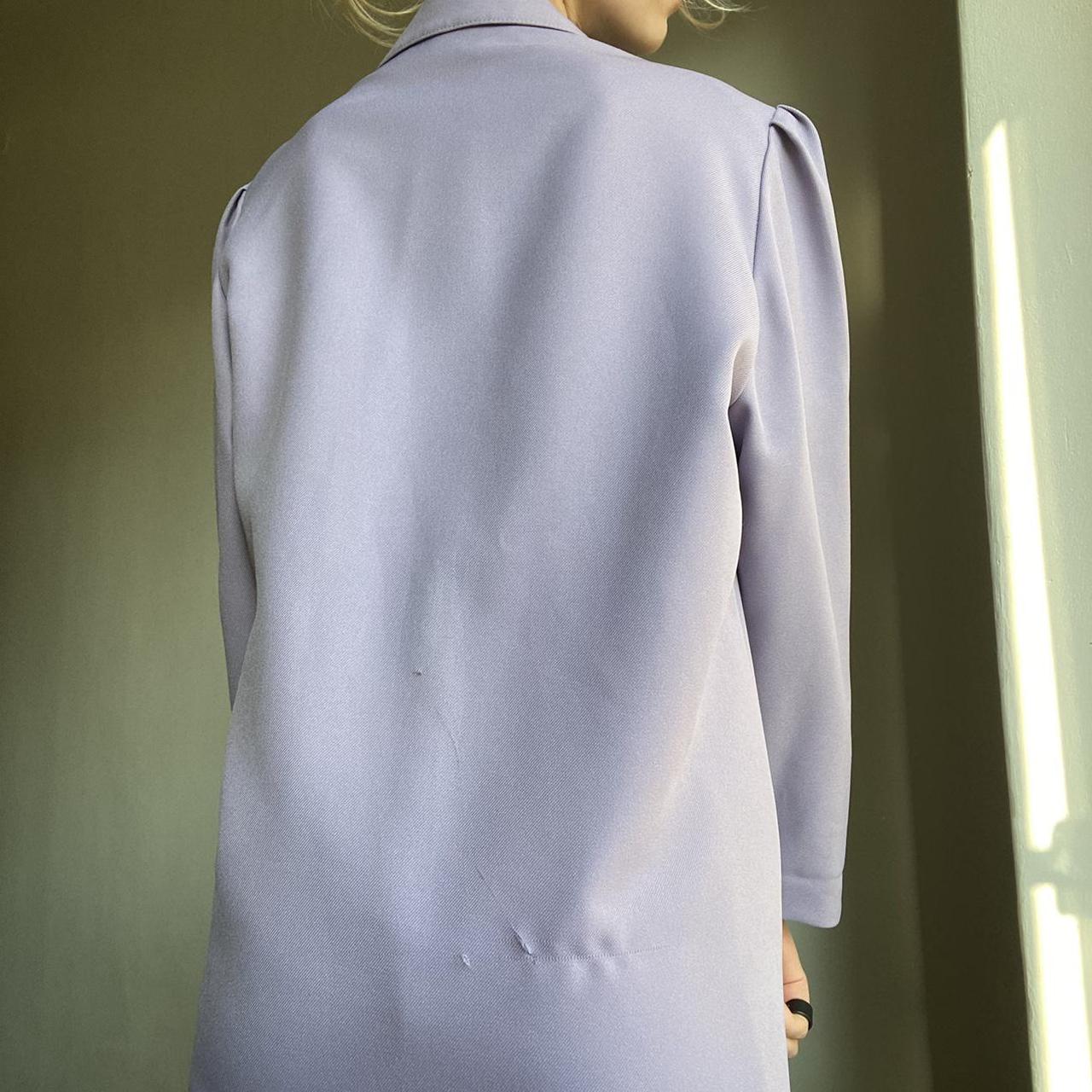 feminine vintage blazer in lilac! there’s a small... - Depop