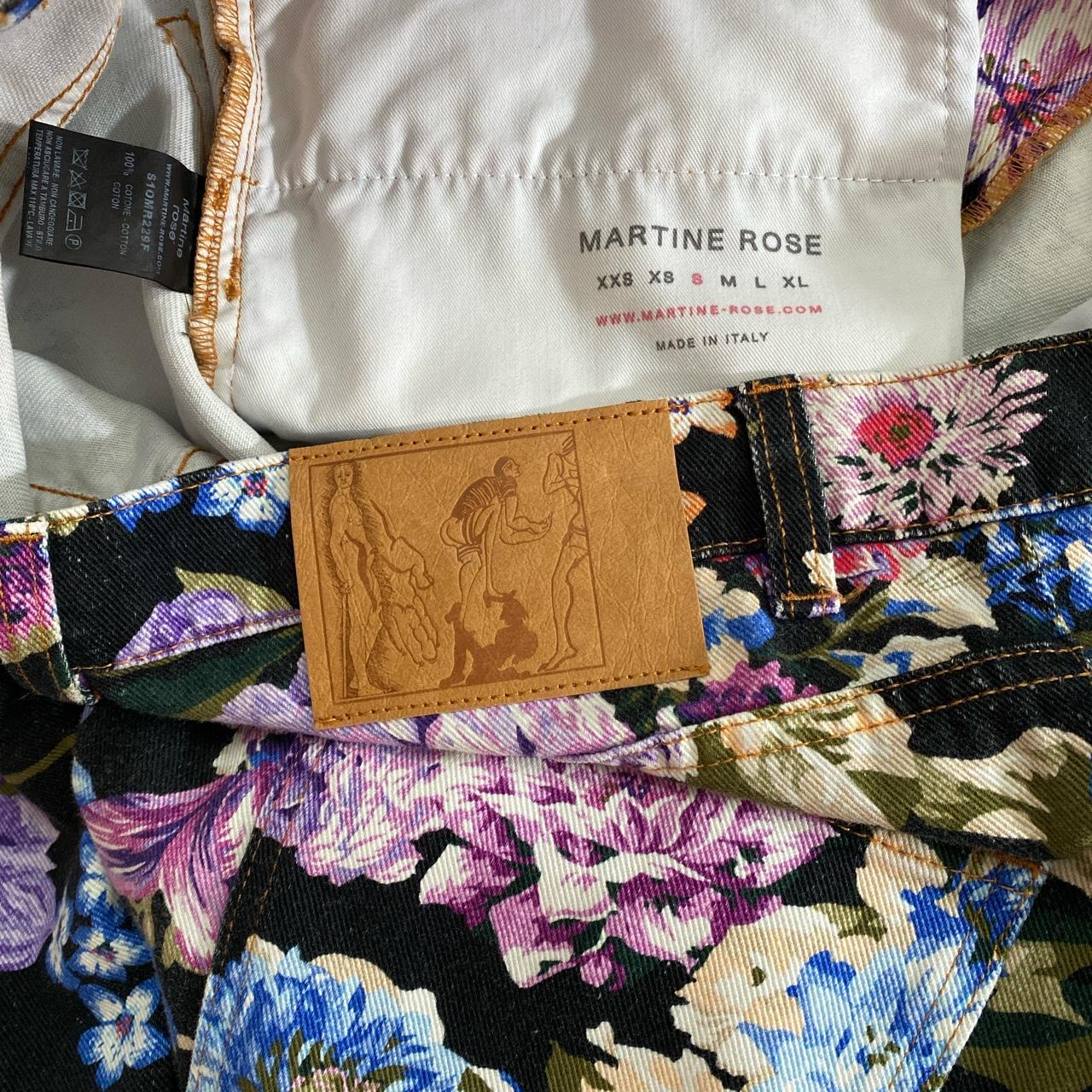 Product Image 3 - Martine Rose black floral flower
