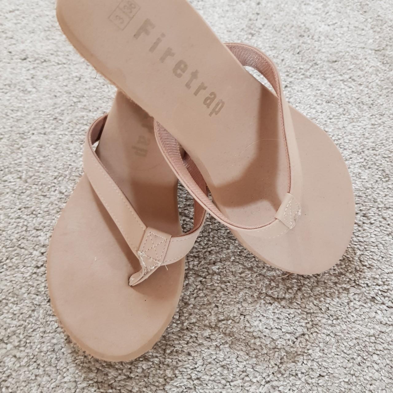 Firetrap wedge sandal never worn Depop