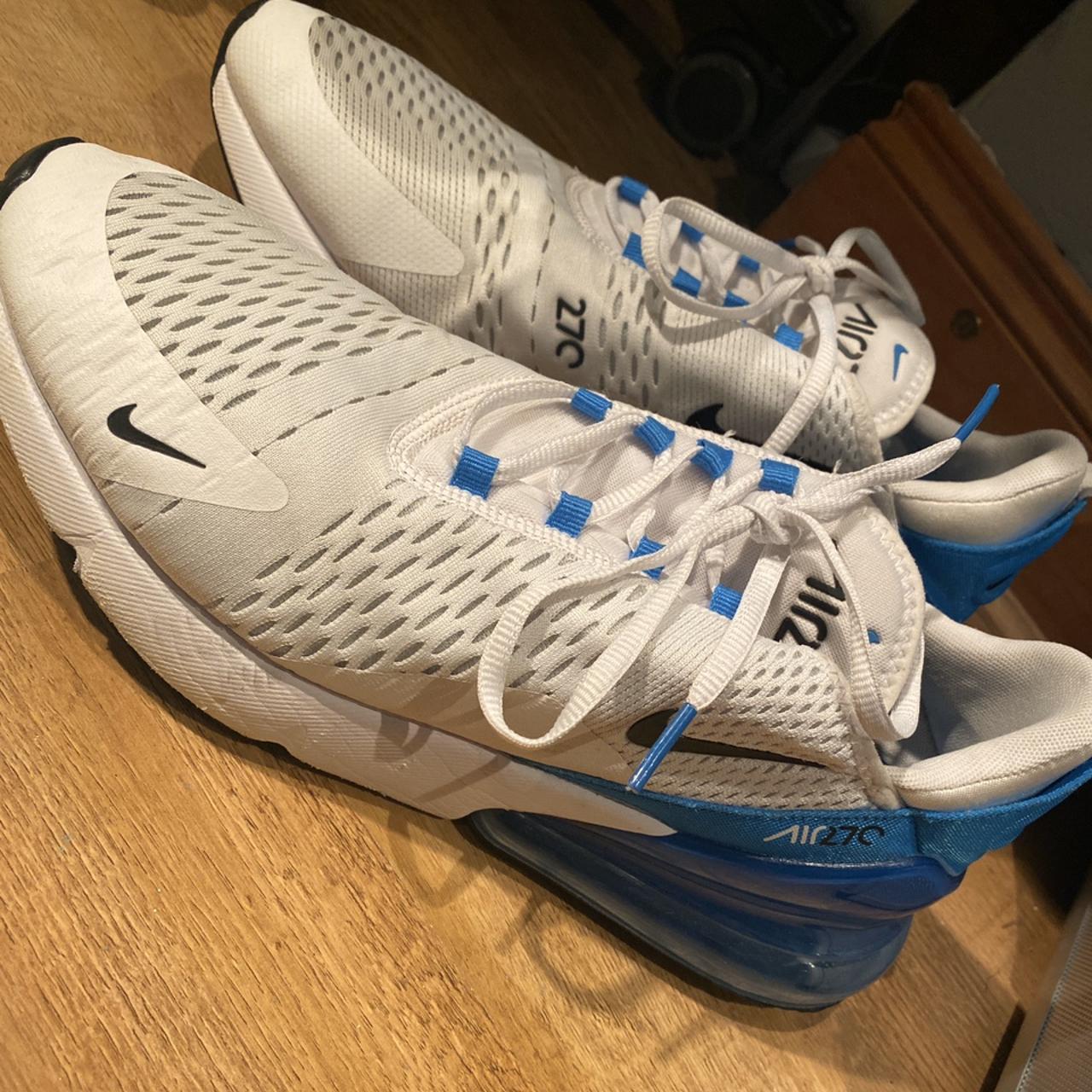 Nike blue and white 270s bought for over 200 when