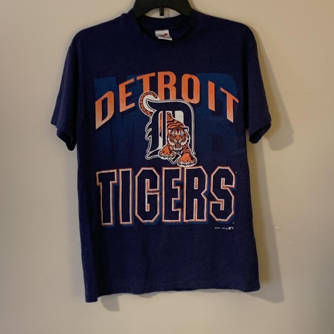 Vintage MLB Detroit Tigers Tee Shirt 1993 Size Medium Made in USA